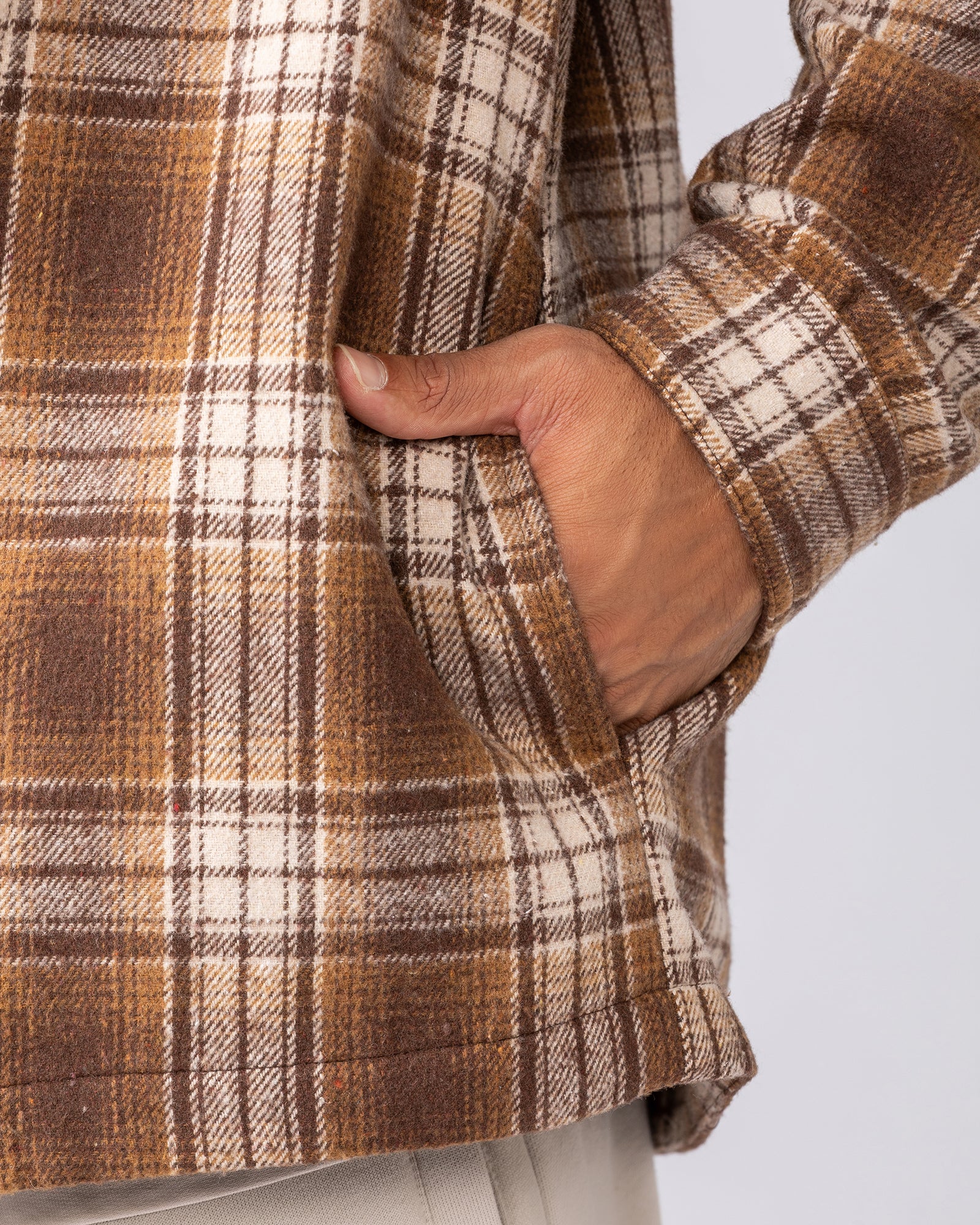 Oversized Shacket - Plaid - Image 6