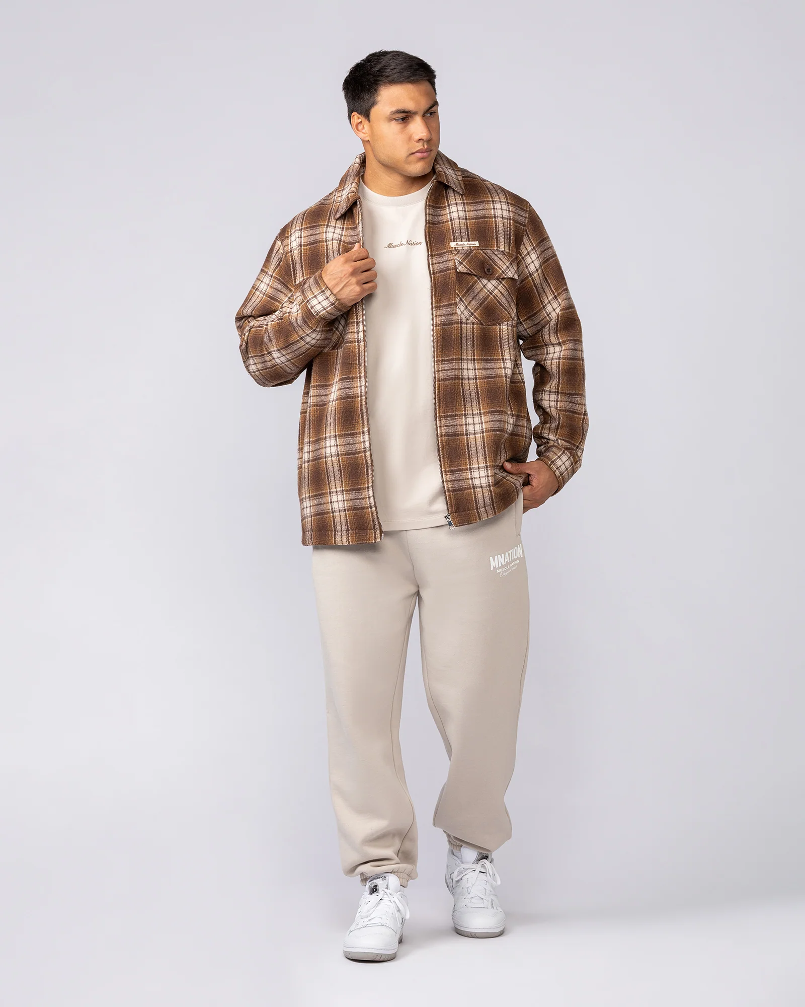 Oversized Shacket - Plaid - Image 8