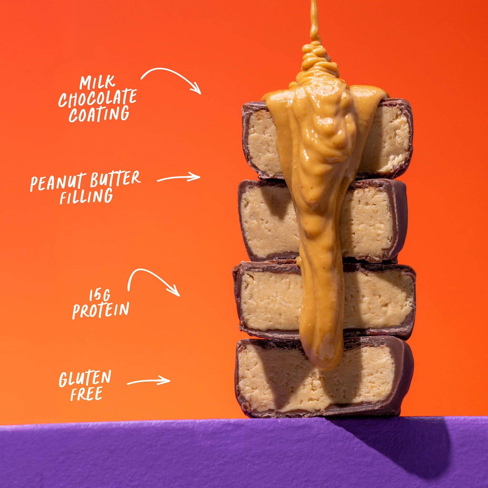 PEANUT BUTTER CUP - Choc Peanut - Box of 10 - Image 3
