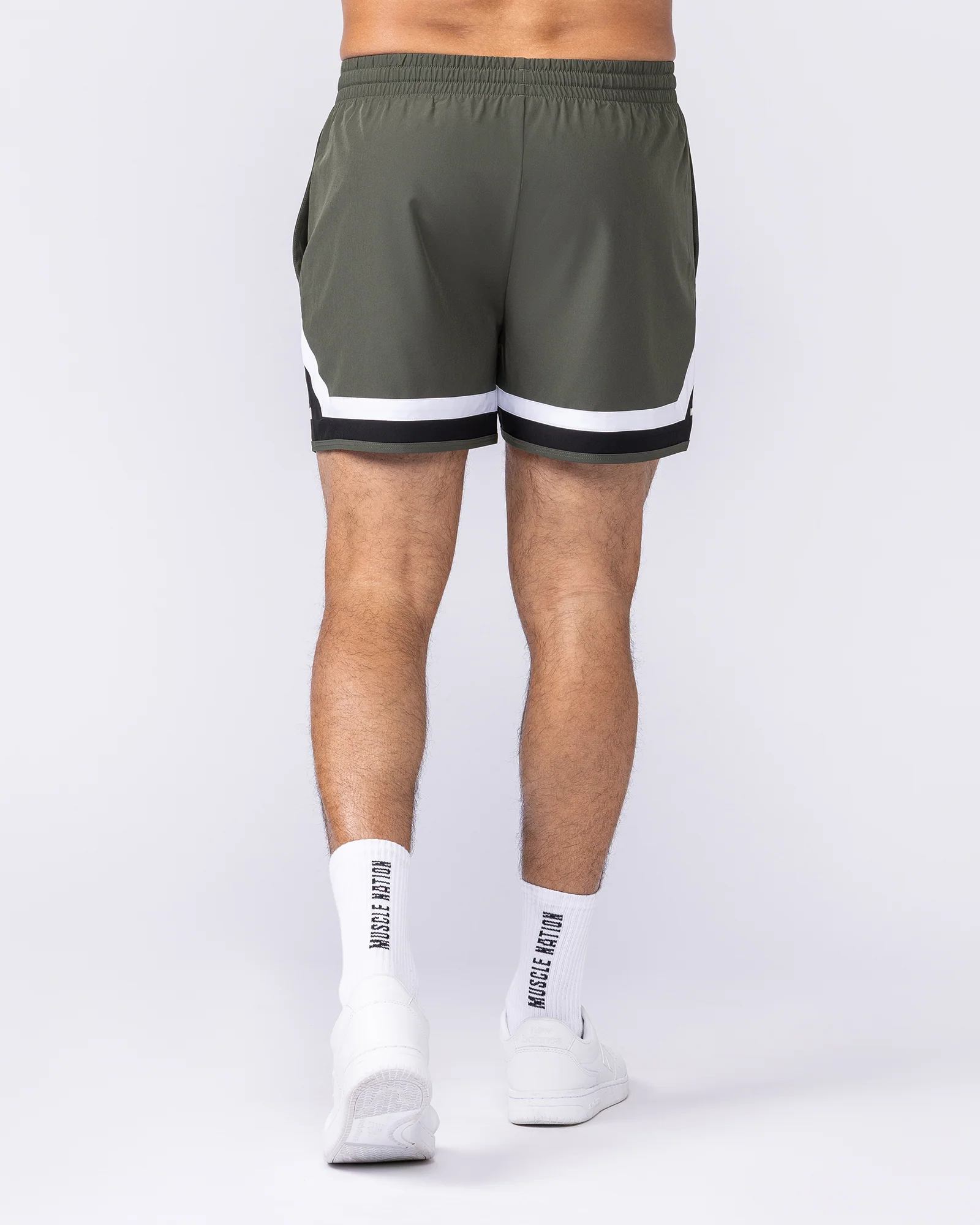 Player 4" Active Shorts - Dark Khaki - Image 5
