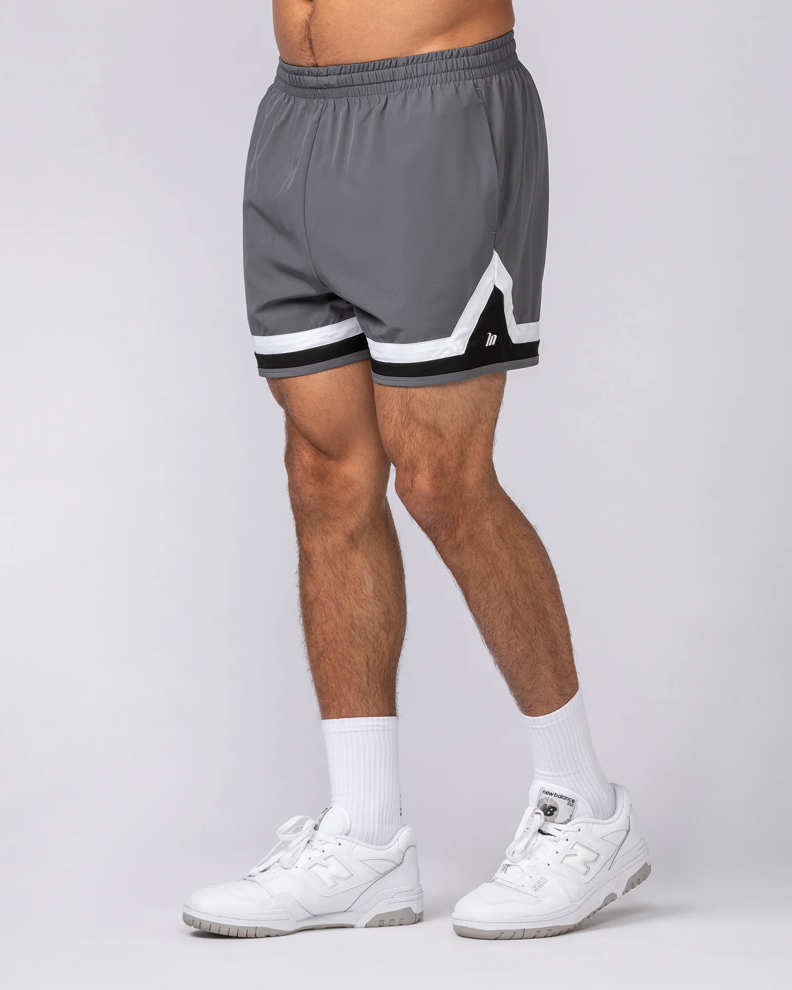 Player 4" Active Shorts - Gunmetal - Image 3
