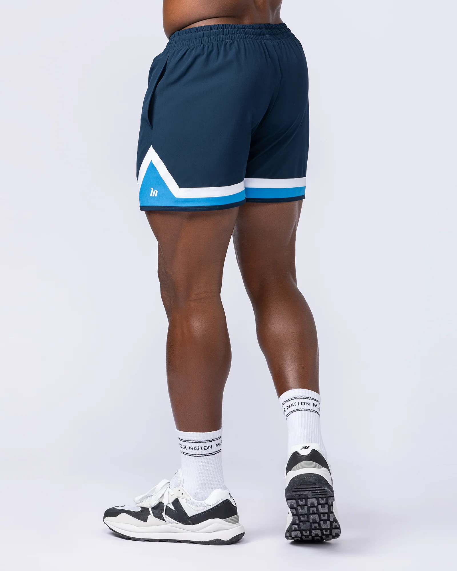 Player 4" Active Shorts - Navy - Image 3