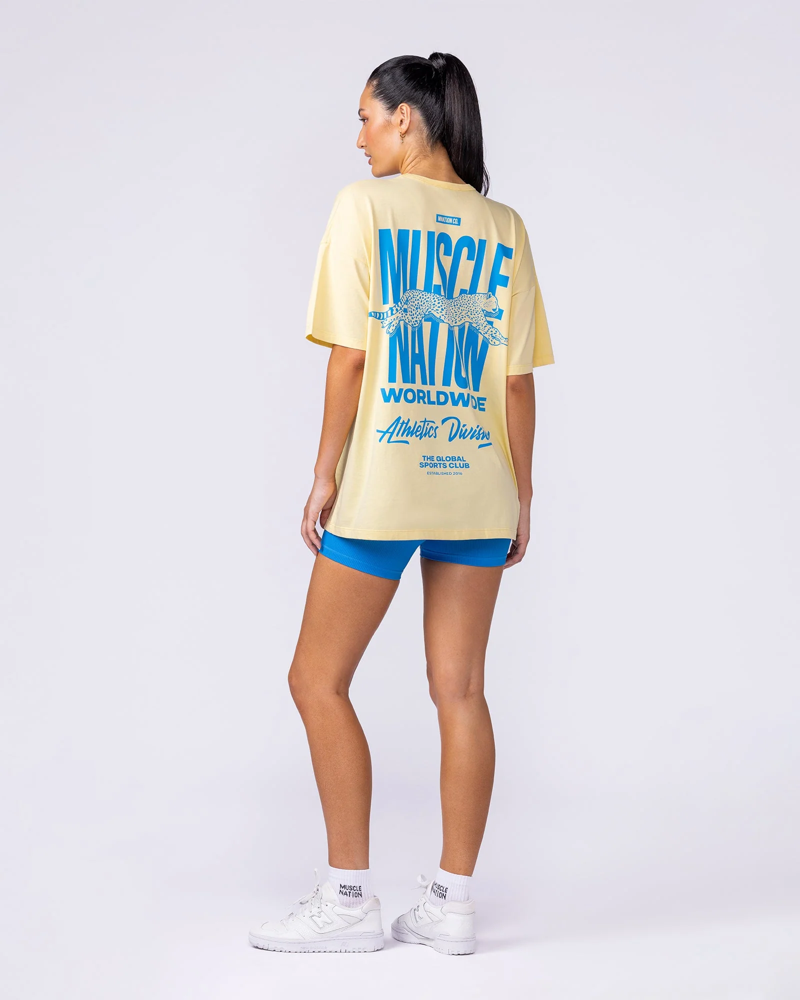 Pounce Oversized Tee - Panna Cotta - Image 5