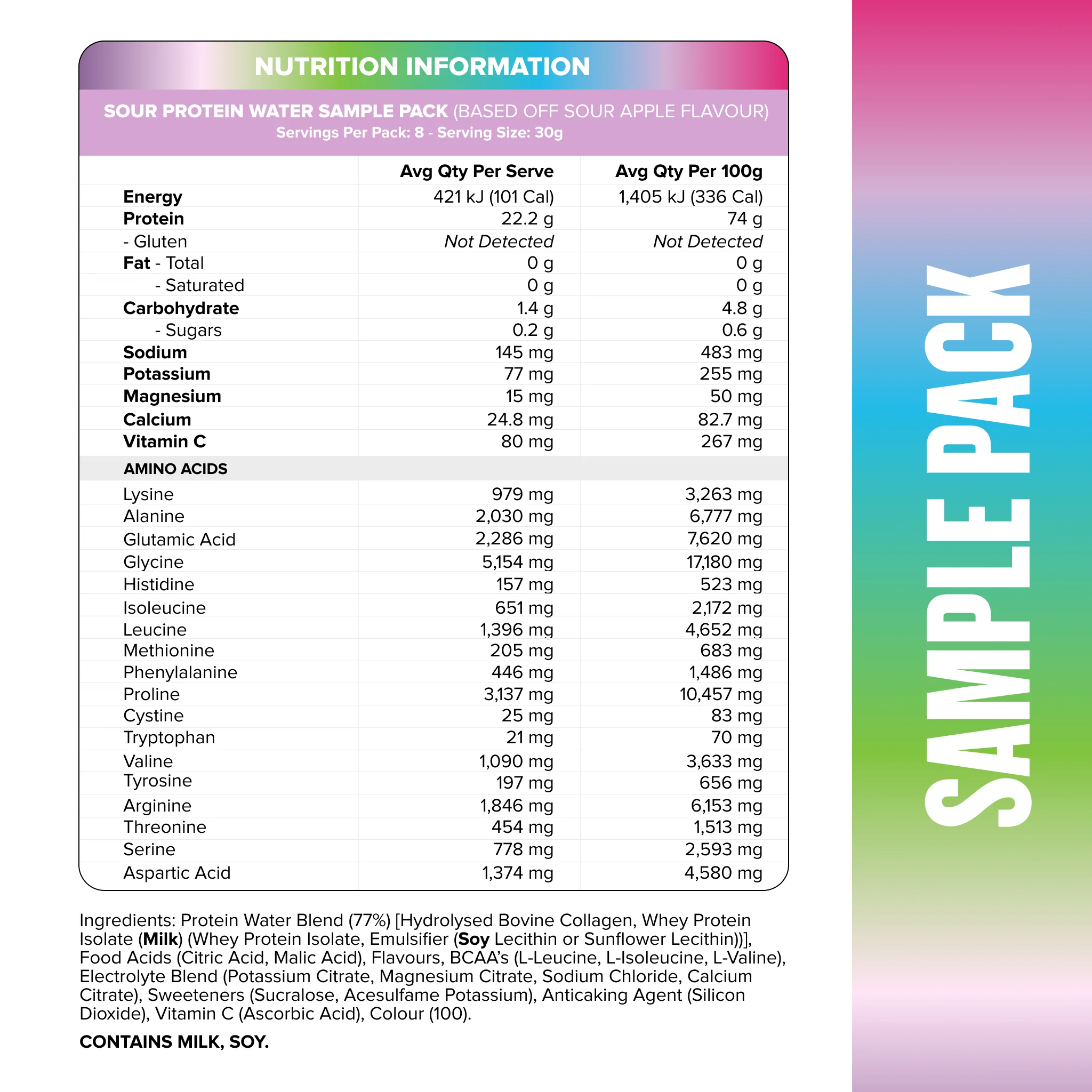 Protein Water Sample Bundle - Image 3