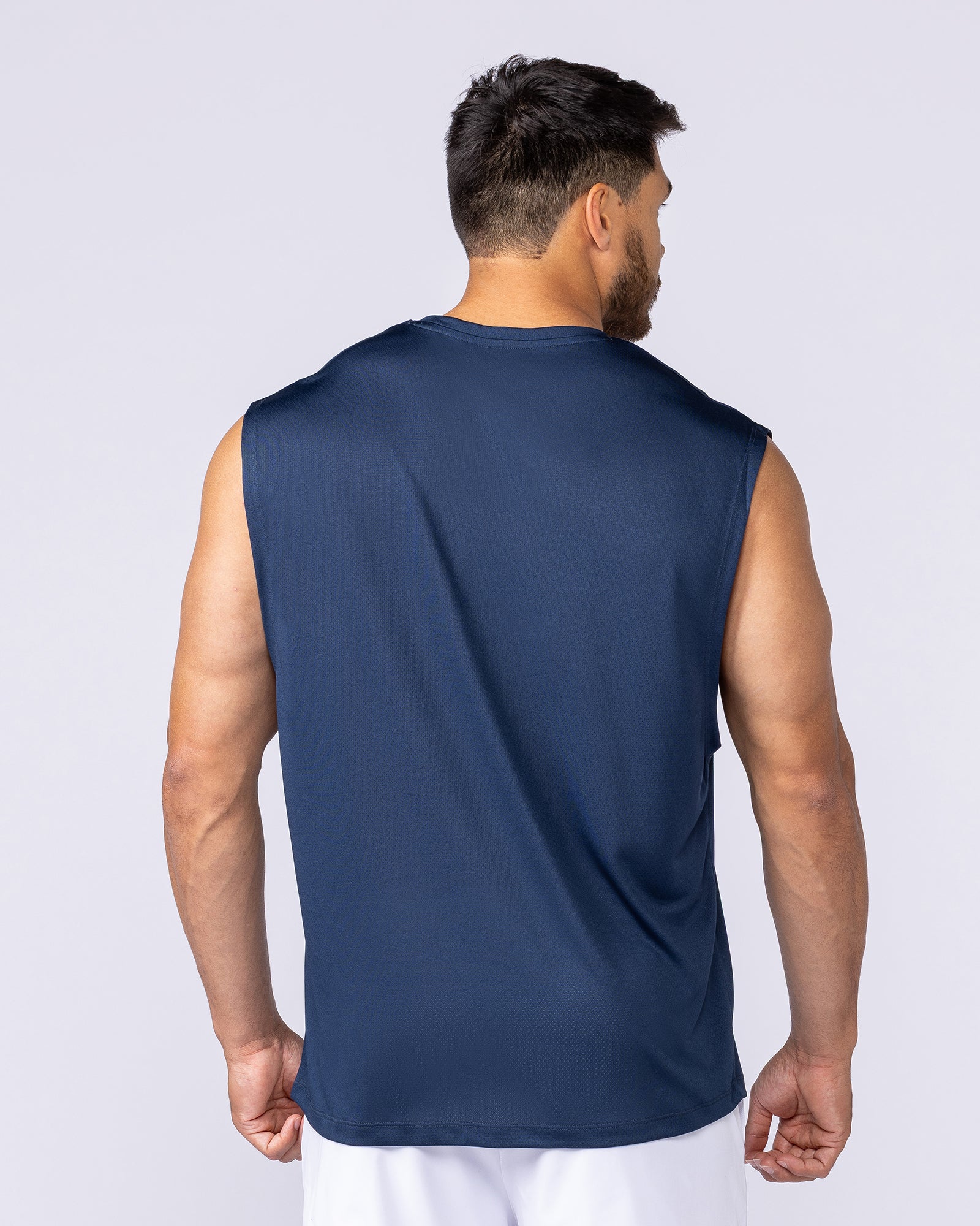 Relaxed Active Tank - Navy - Image 4