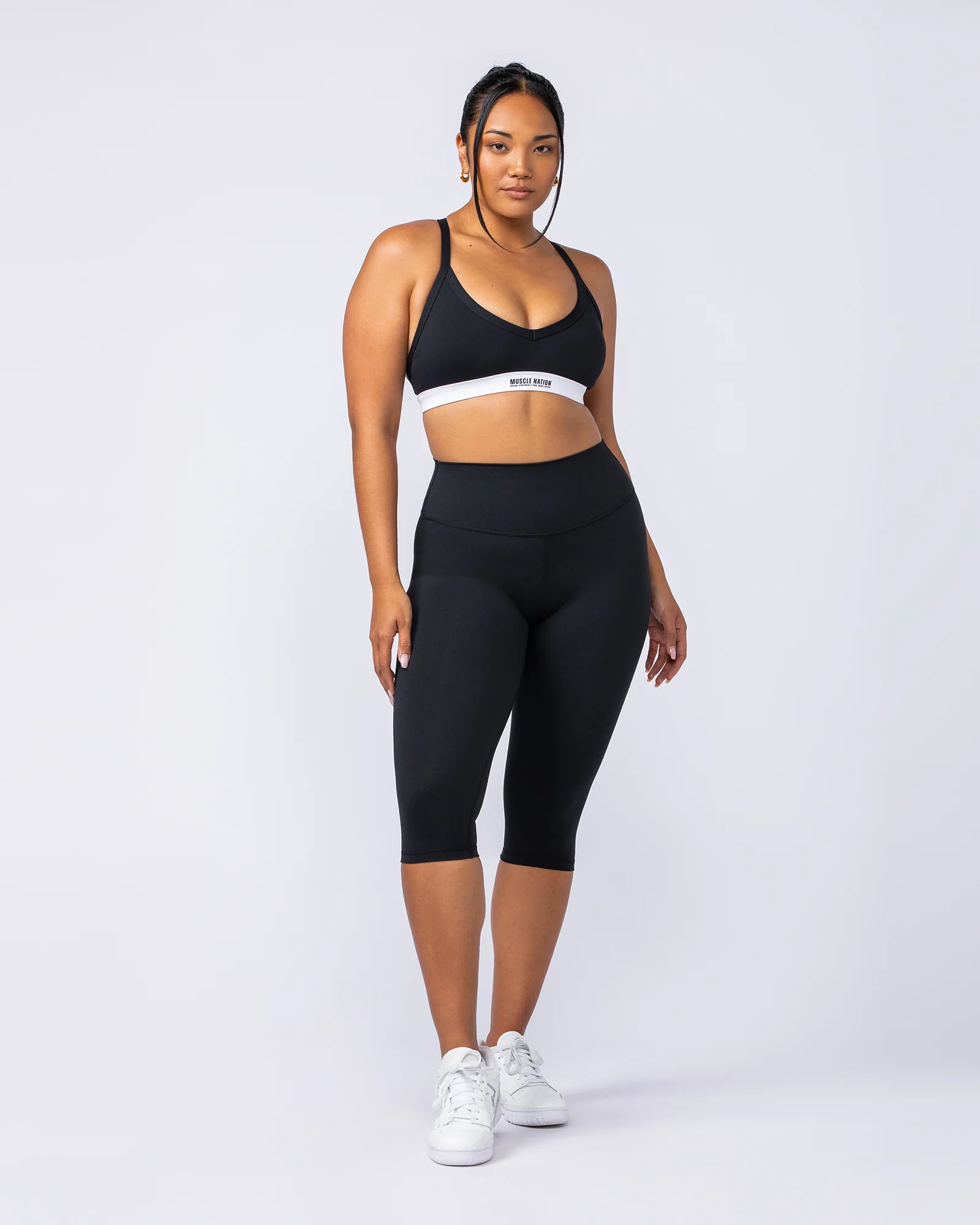 Replay Signature 3/4 Leggings - Black - Image 6