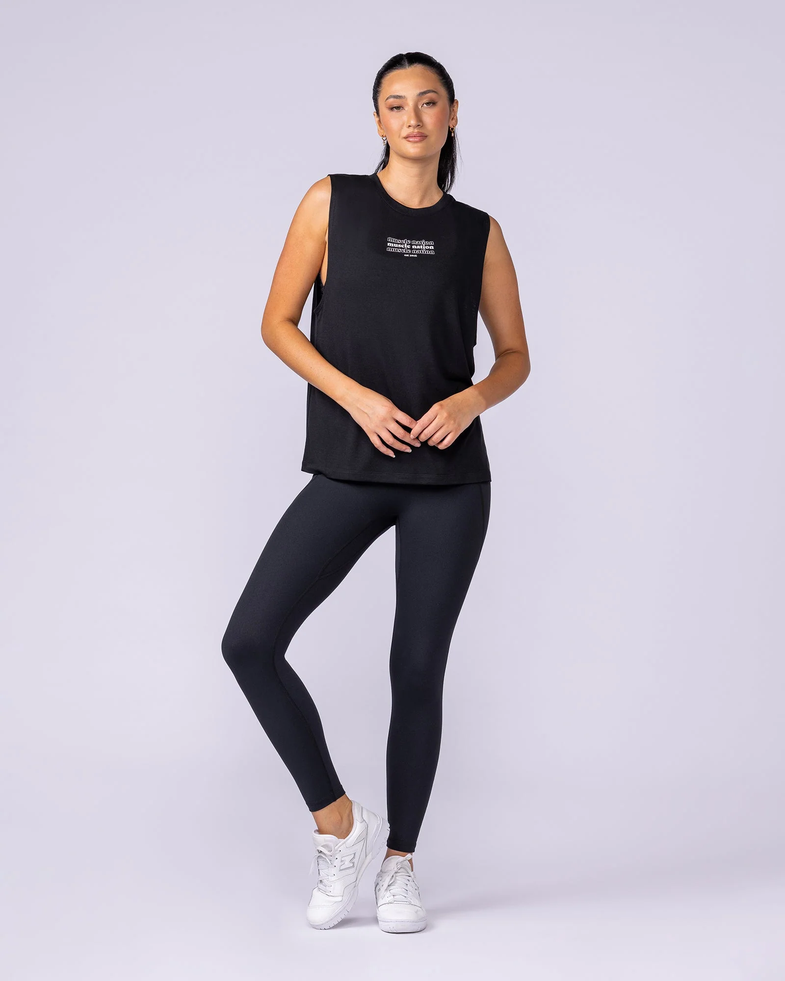 Results Drop Arm Tank - Black - Image 5