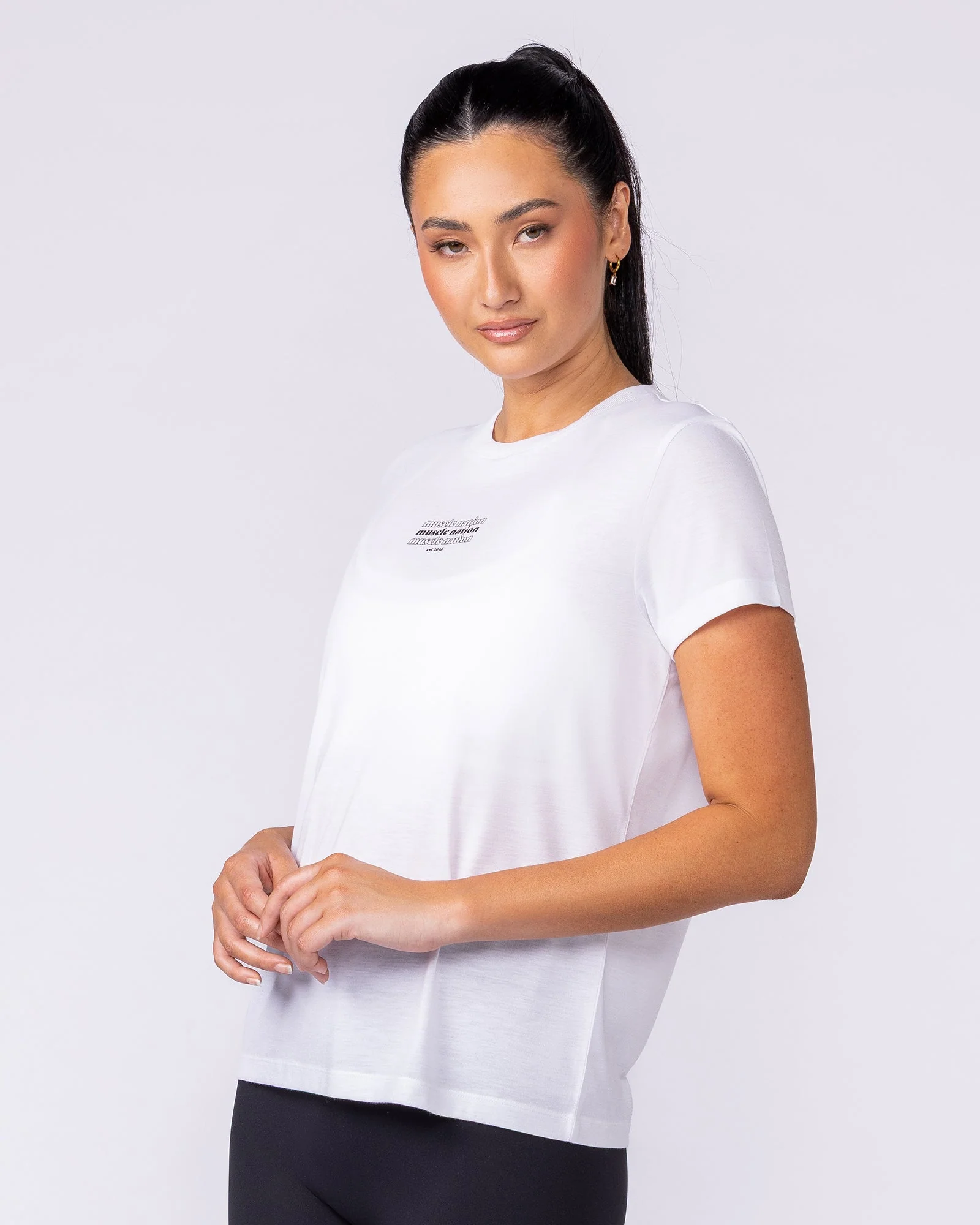 Results Training Tee - White - Image 3