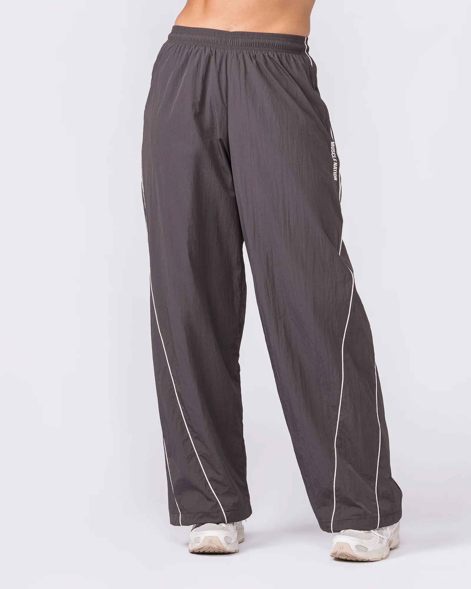 Revival Straight Leg Track Pants - Slate - Image 4