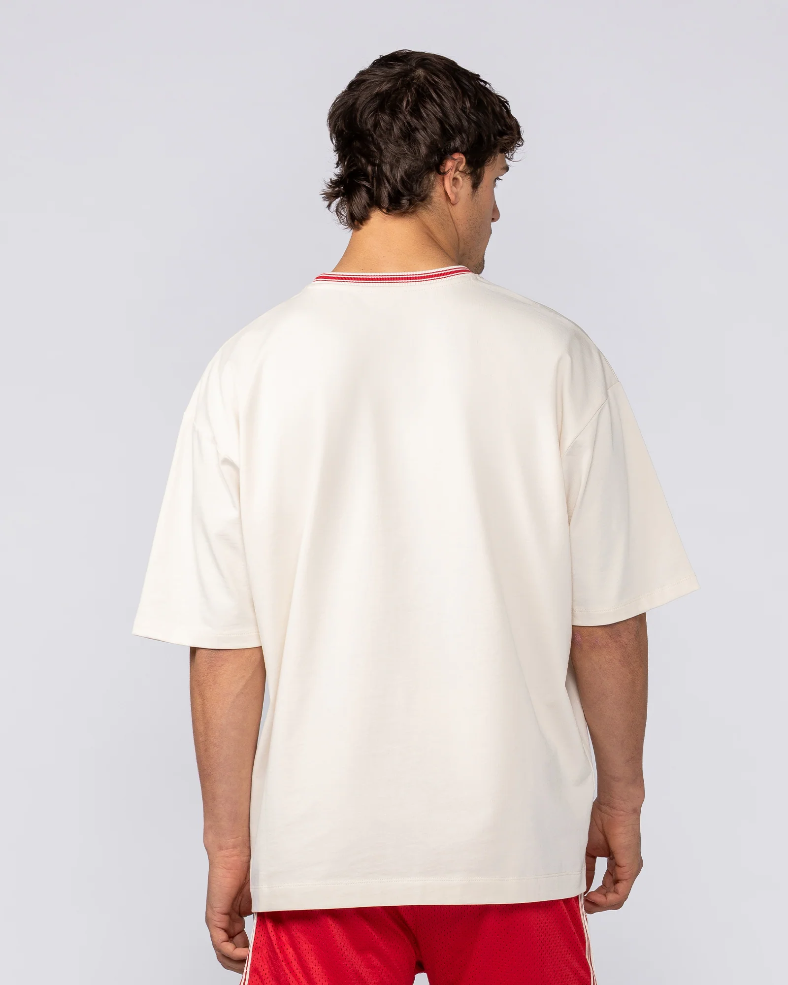 Ringer Oversized Tee - Travertine - Image 6