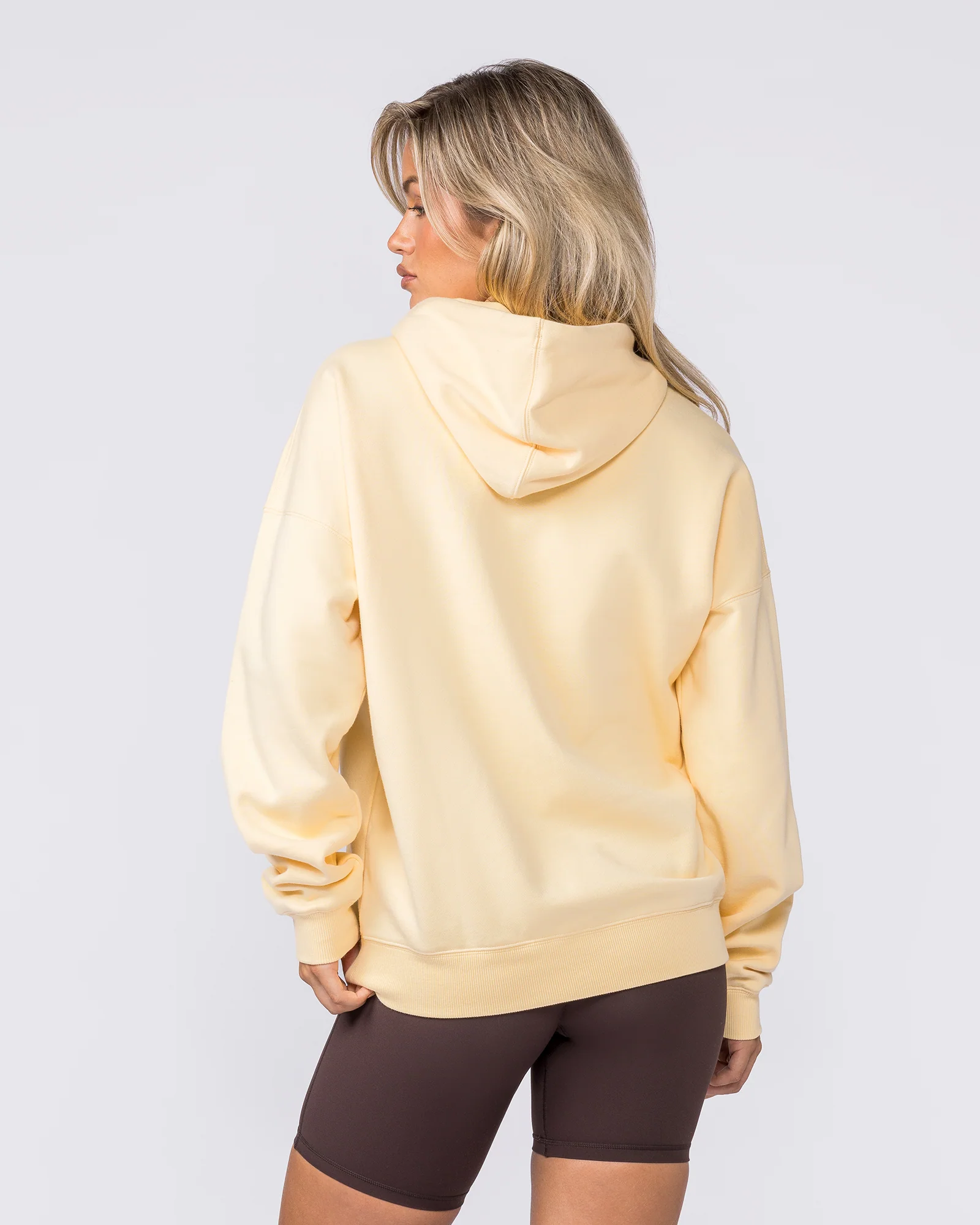 Routine Zip Through Hoodie - Panna Cotta - Image 6