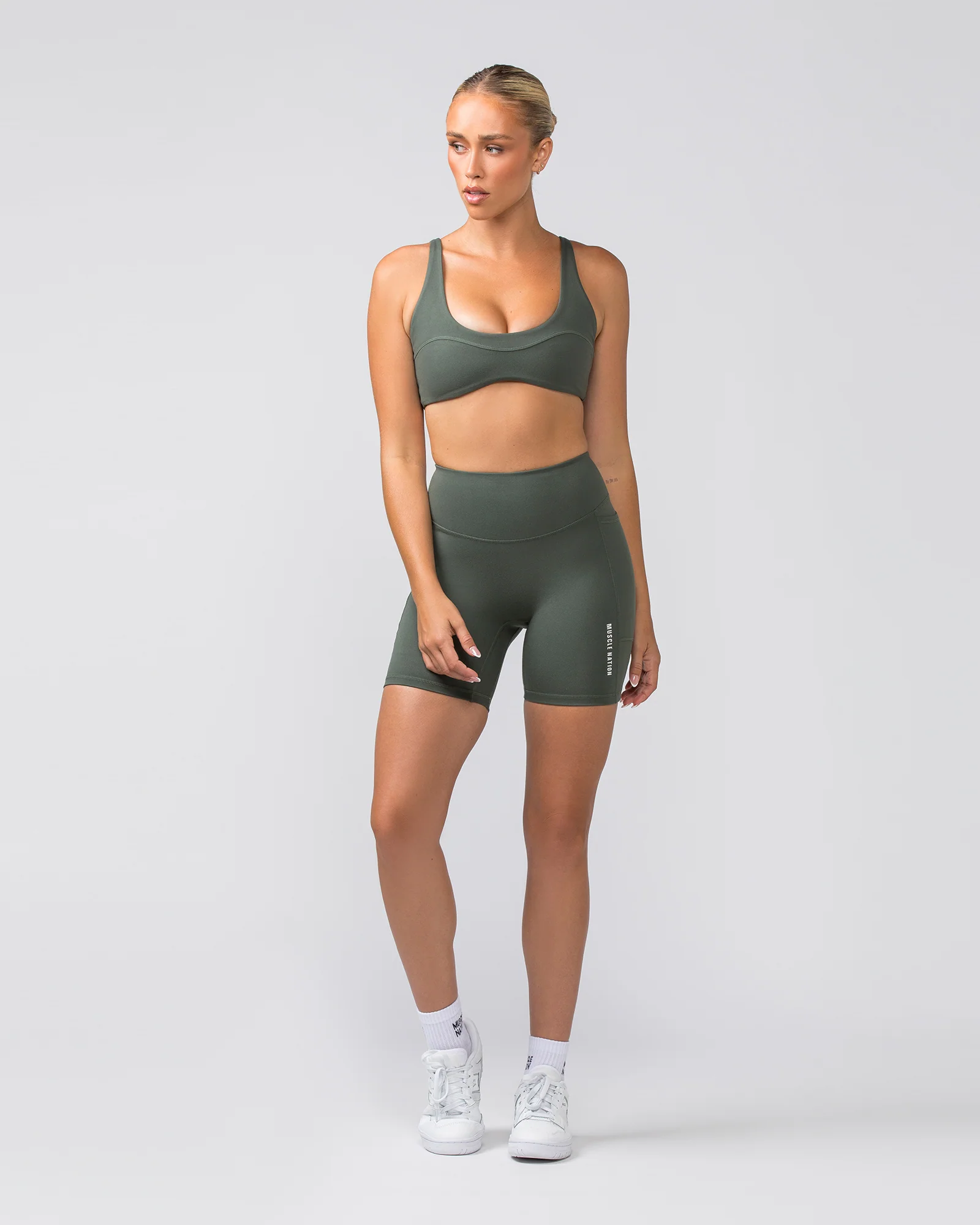 Scoop Everyday Bralette - Eucalyptus - Image 6