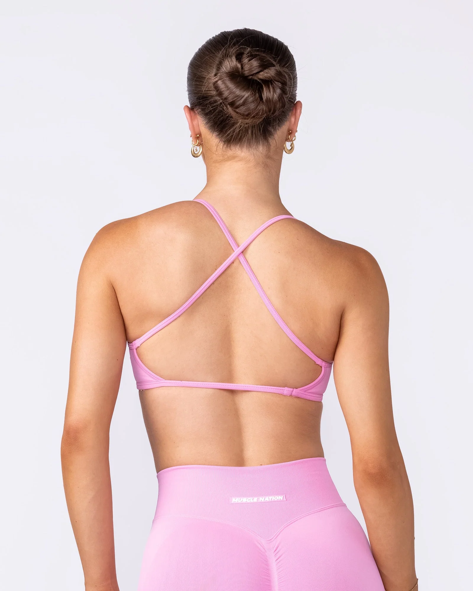 Sculpt Seamless Bralette - Pink Frosting - Image 4