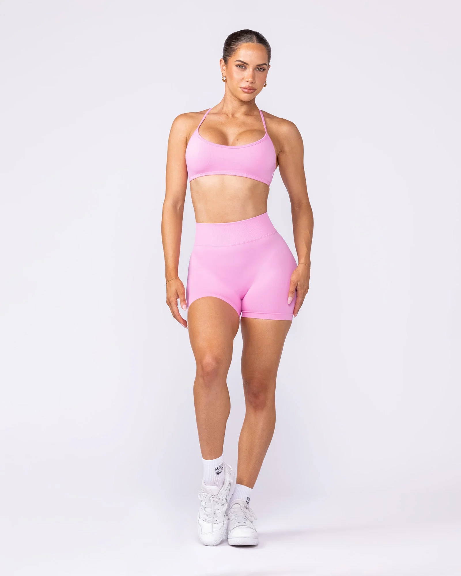 Sculpt Seamless Bralette - Pink Frosting - Image 5