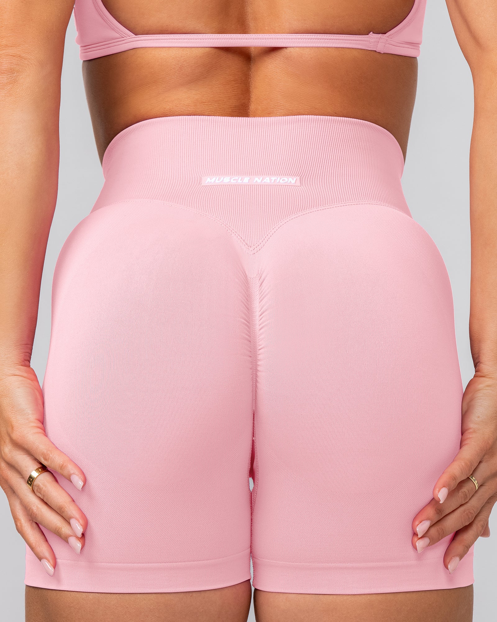 Sculpt Seamless Midway Shorts - Fairy Tale - Image 4