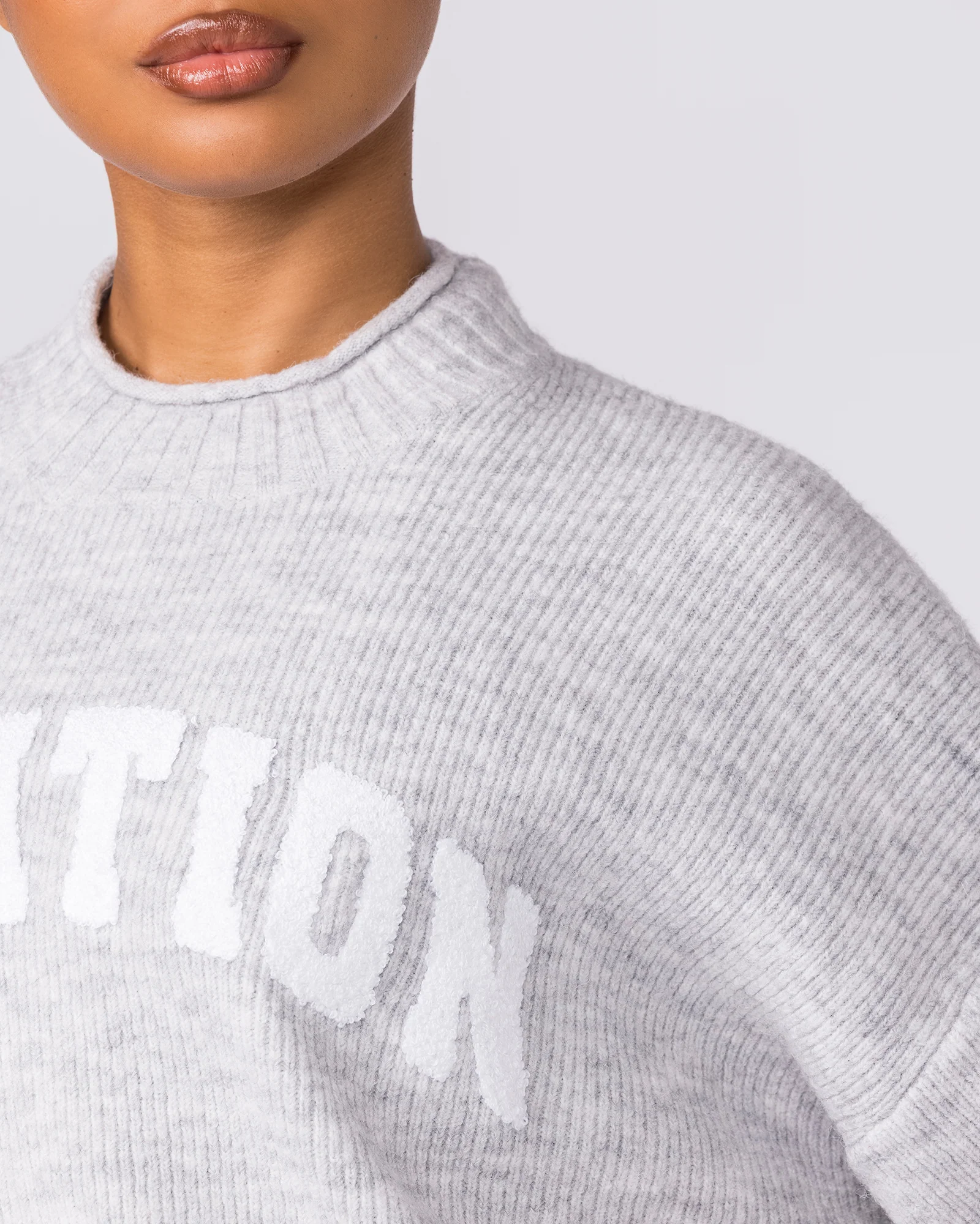 Sorority Knit - Snow Grey Marl - Image 3
