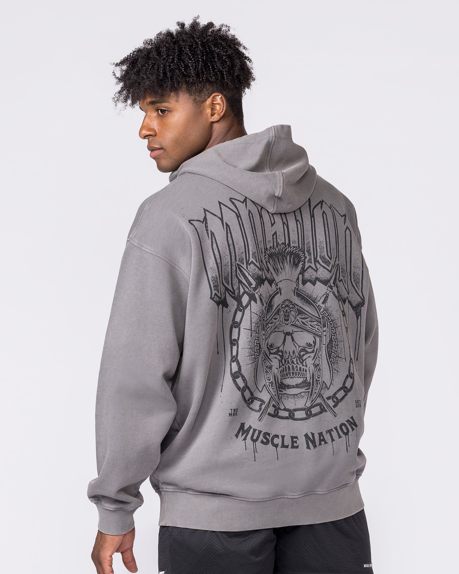 Spartan Vintage Hoodie - Washed Tornado - Image 3