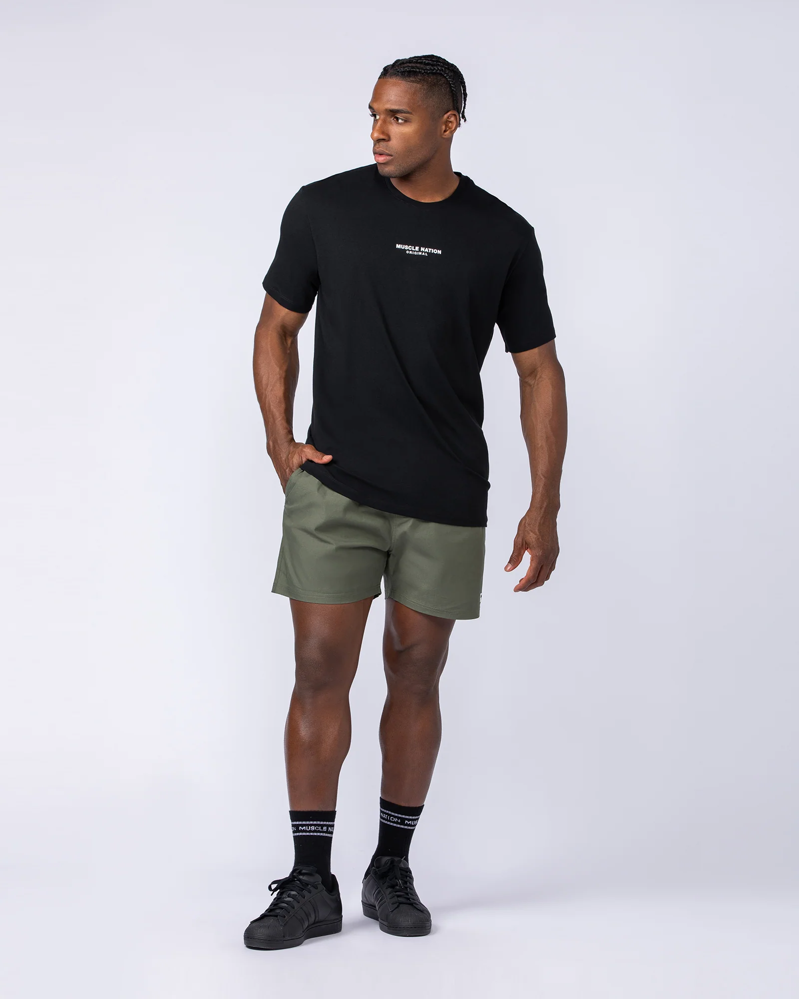 Staple Condition Tee - Black - Image 4