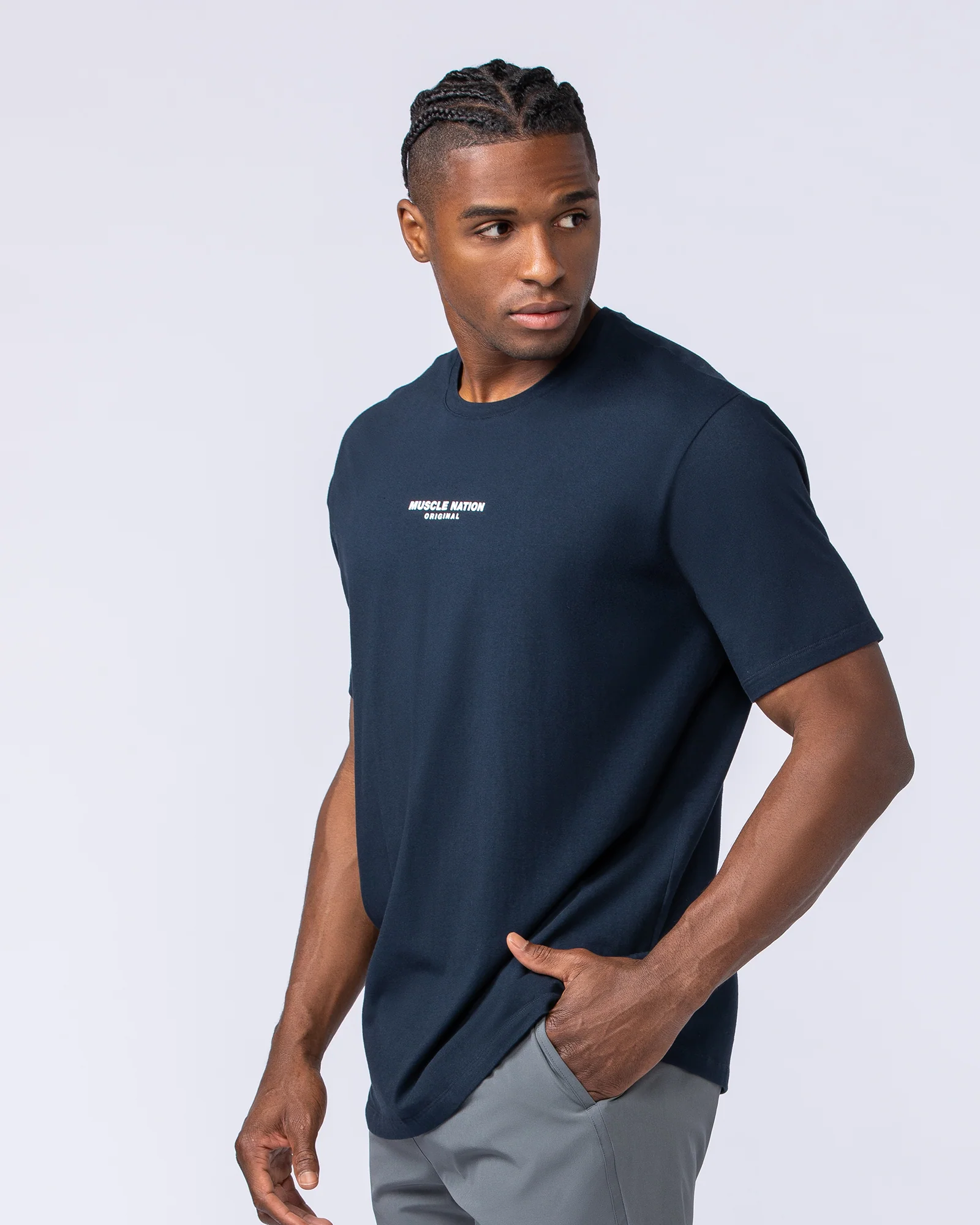 Staple Condition Tee - Navy - Image 2