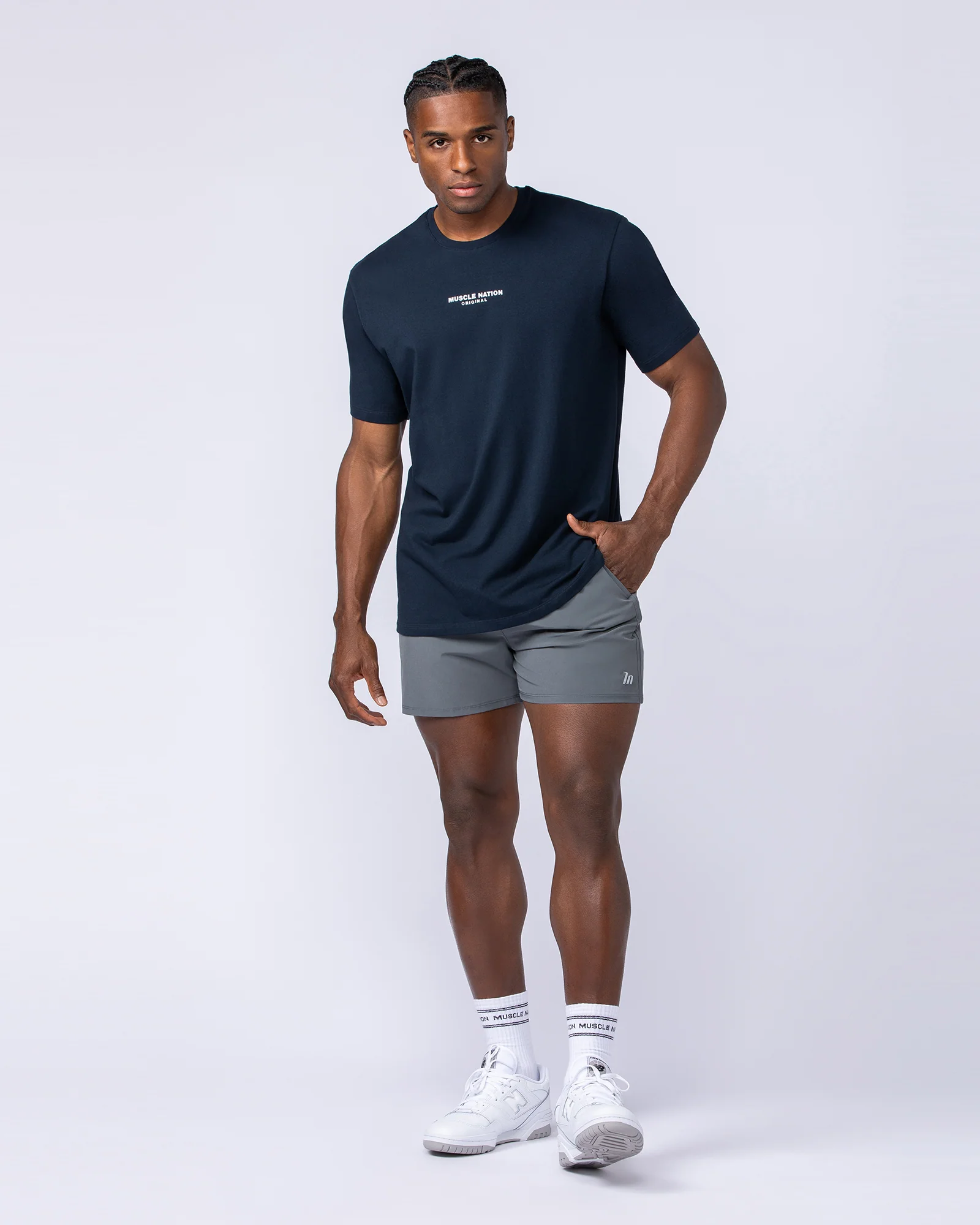 Staple Condition Tee - Navy - Image 5