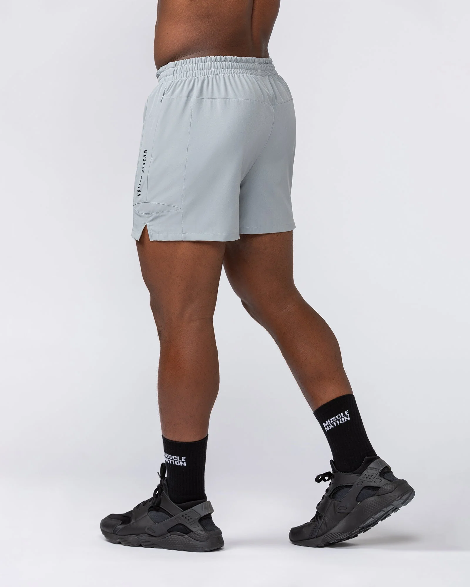 Streamline Training 3" Shorts - Jet Grey - Image 4