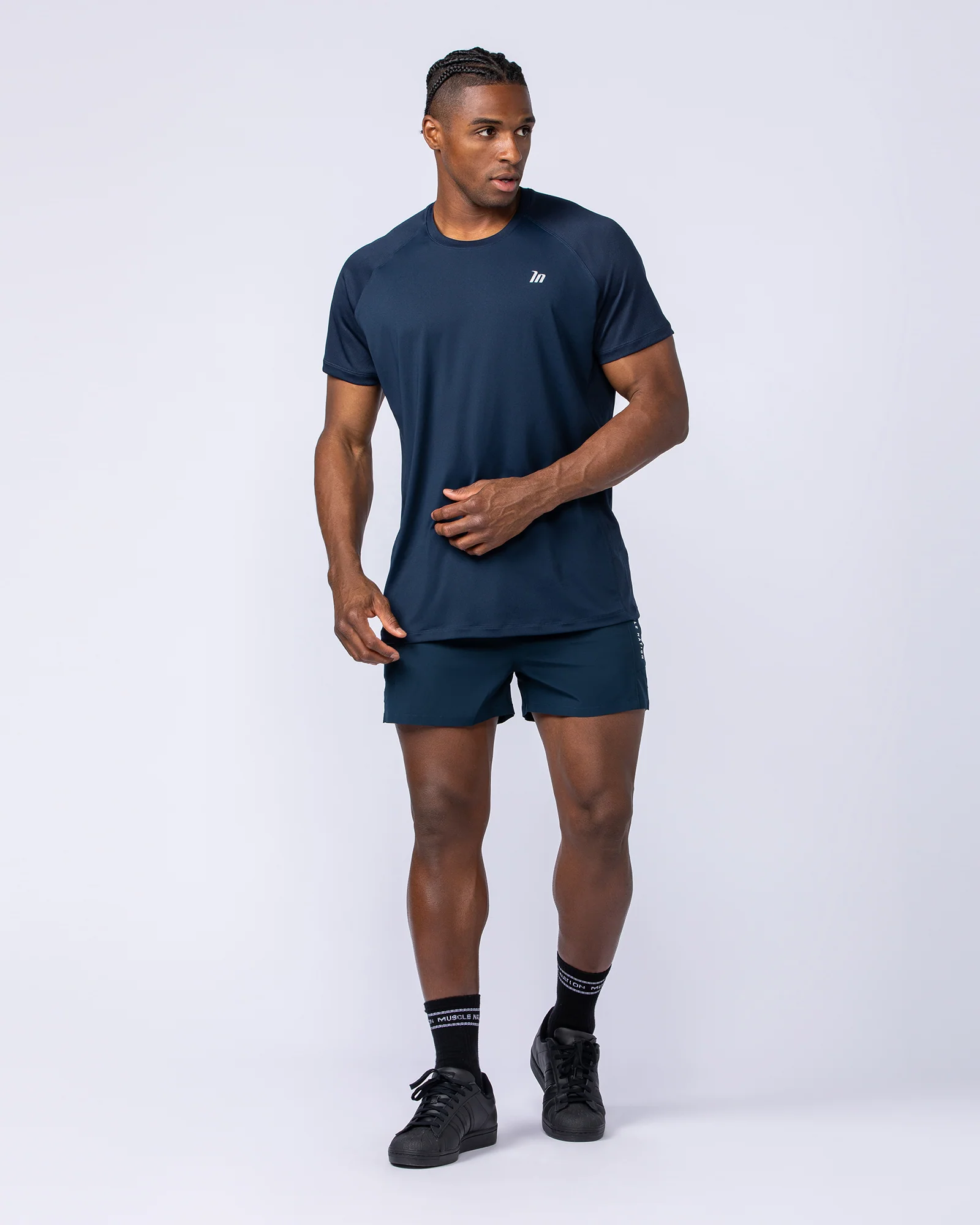 Streamline Training 3" Shorts - Navy - Image 7