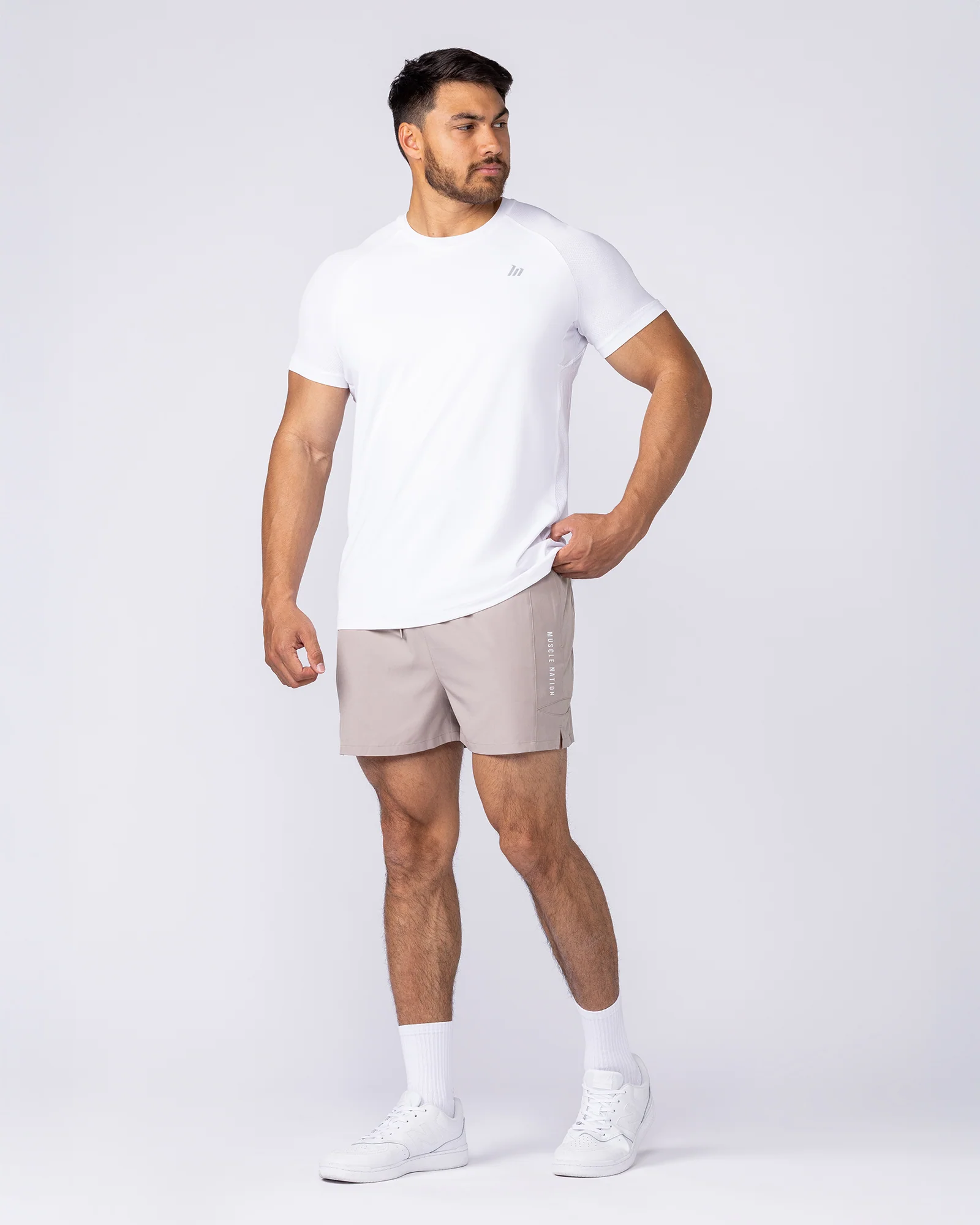 Streamline Training 3" Shorts - Sandstorm - Image 6