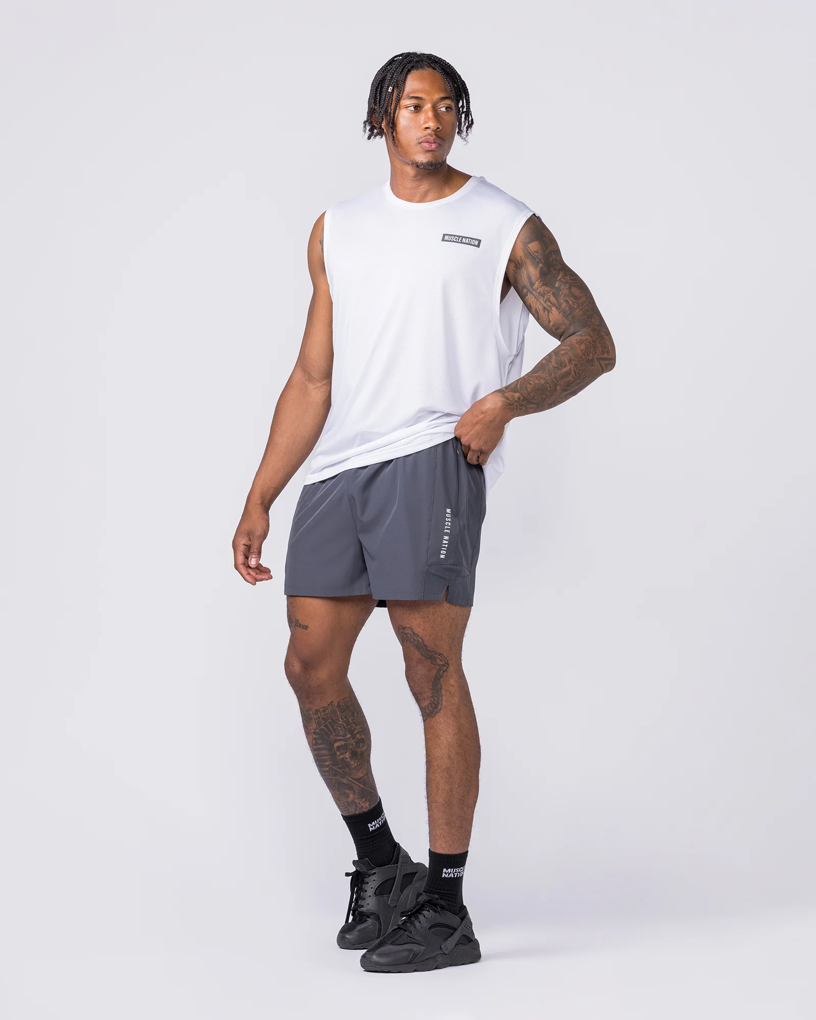 Streamline Training 3" Shorts - Thunder - Image 6