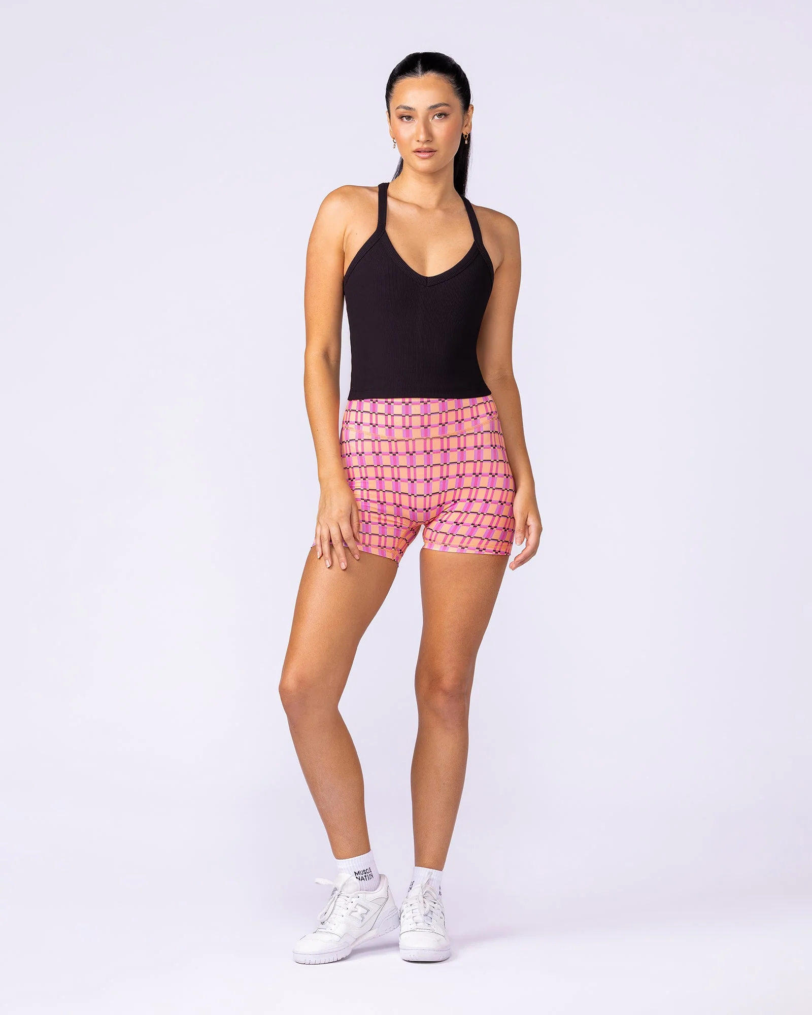 Stunner Rib Bra Tank - Black - Image 5