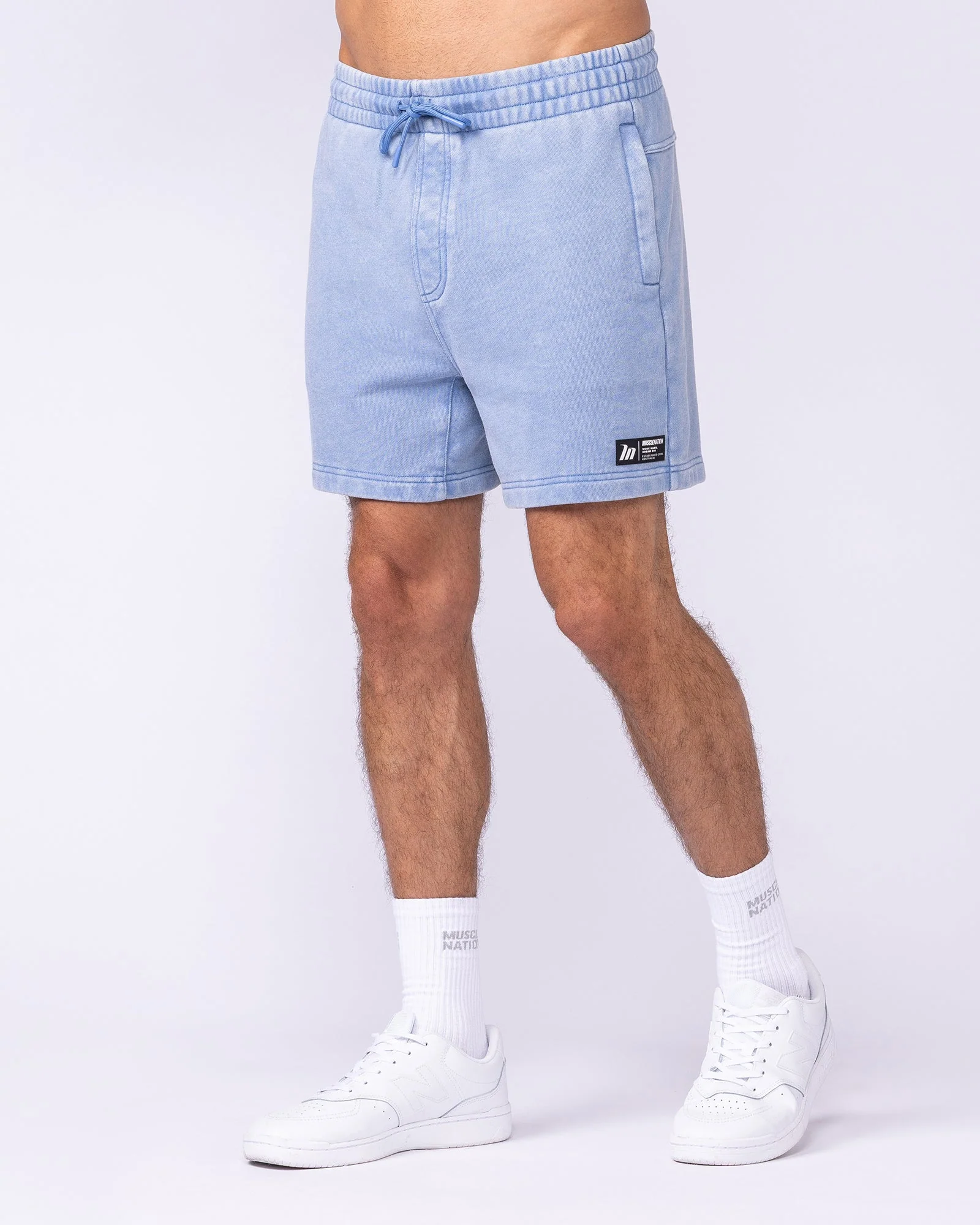 Sweat 5" Shorts - Washed Pacific - Image 4