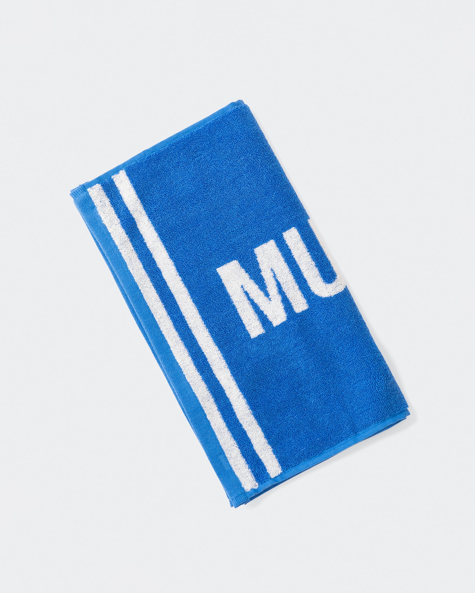 Sweat Towel - Azure Blue/White - Image 2