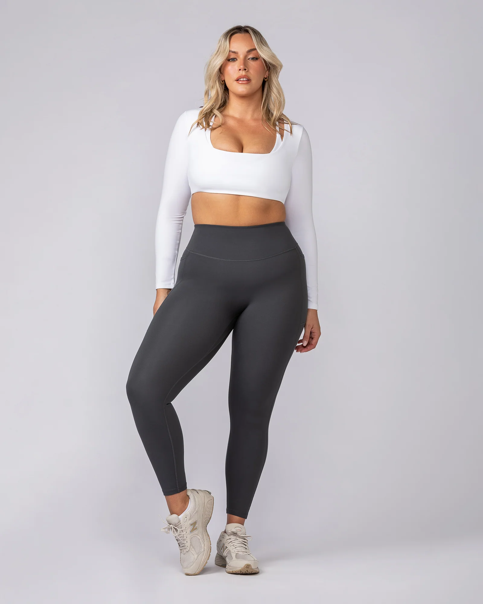 Ultimate Long Sleeve Top - White - Image 5
