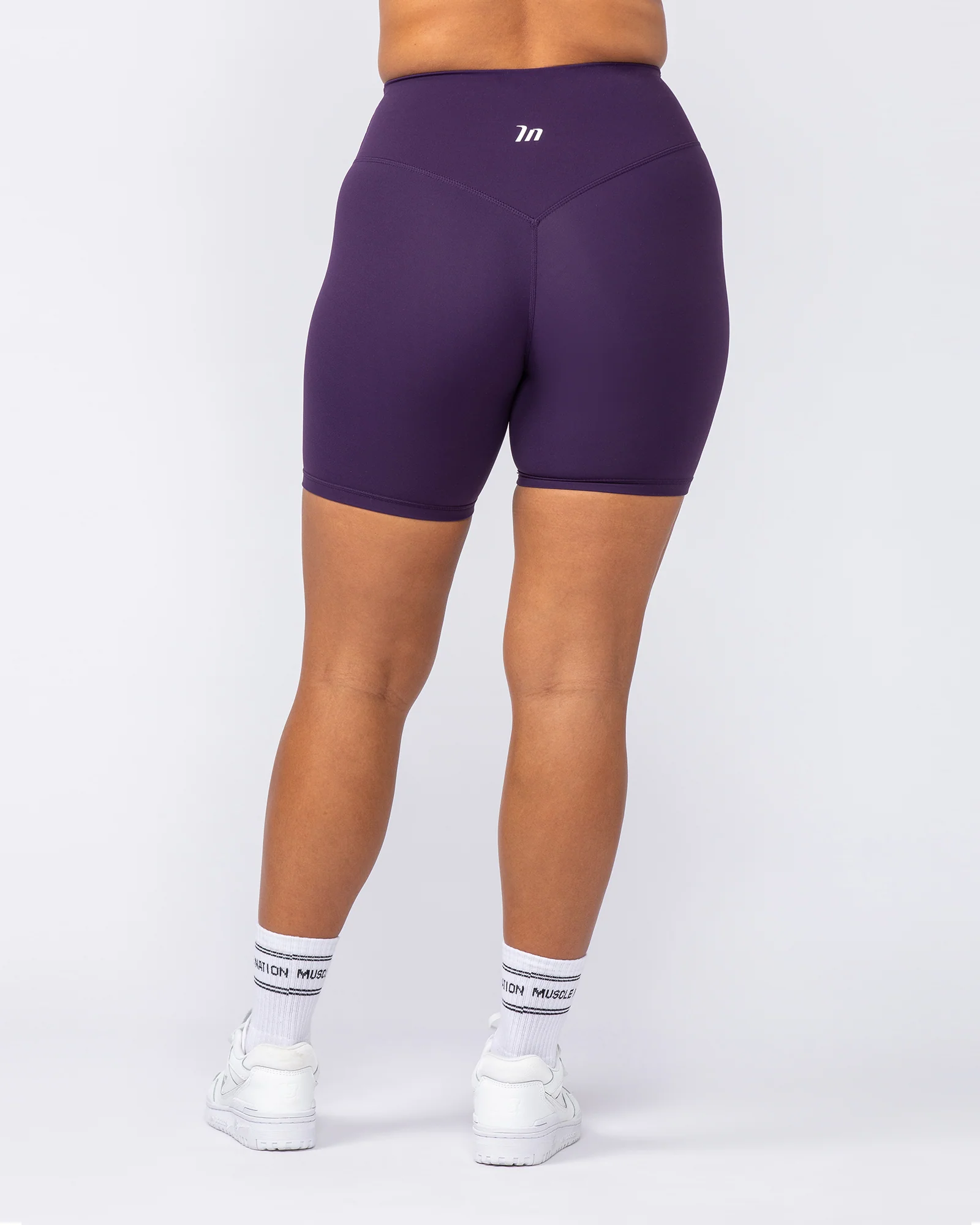Ultra Aura Bike Shorts - Dark Purple - Image 5