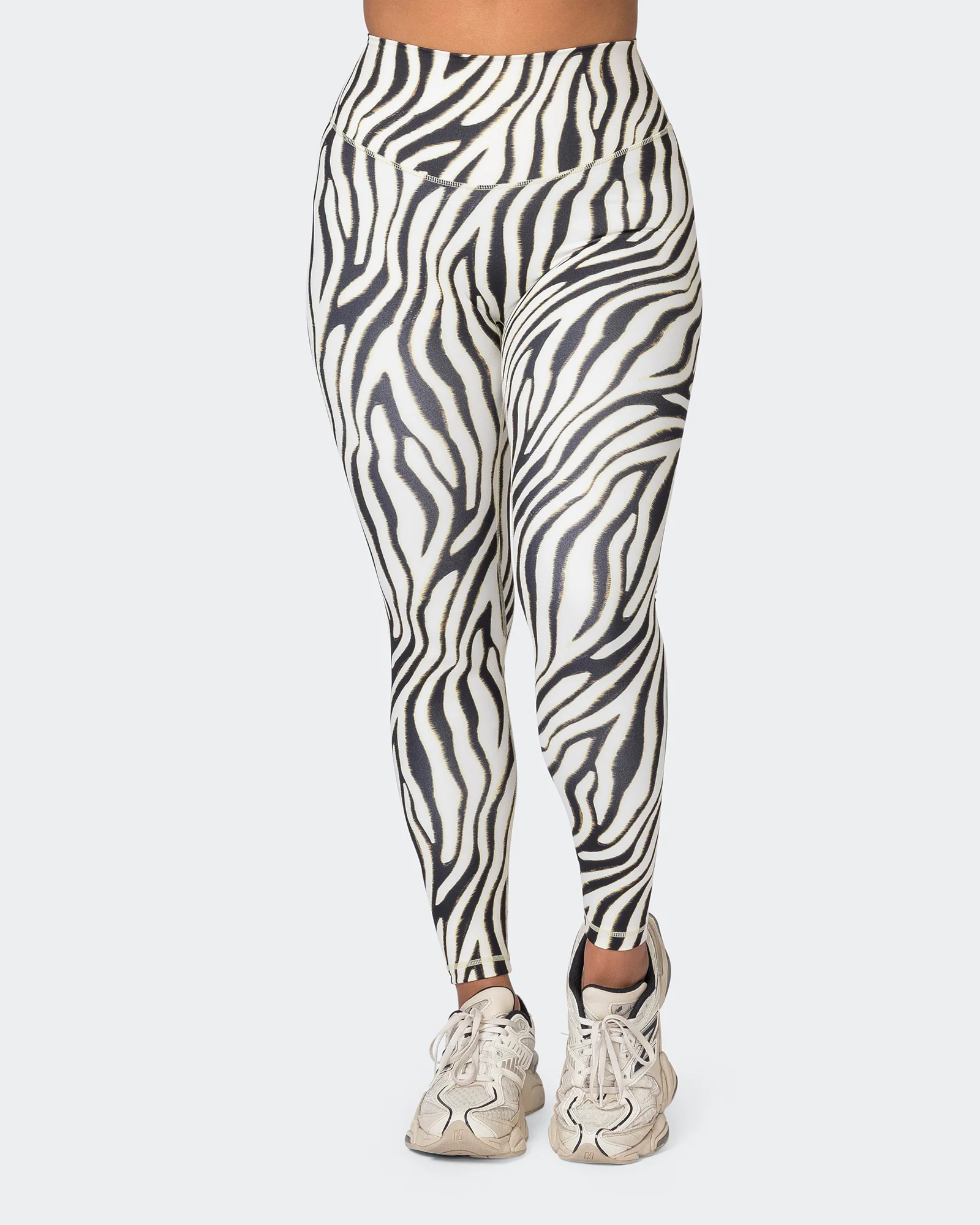 Ultra Everyday Ankle Length Leggings - Zebra Print - Image 3