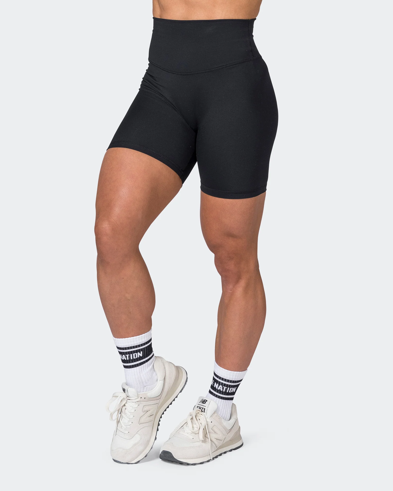 Ultra Signature Bike Shorts - Black - Image 3