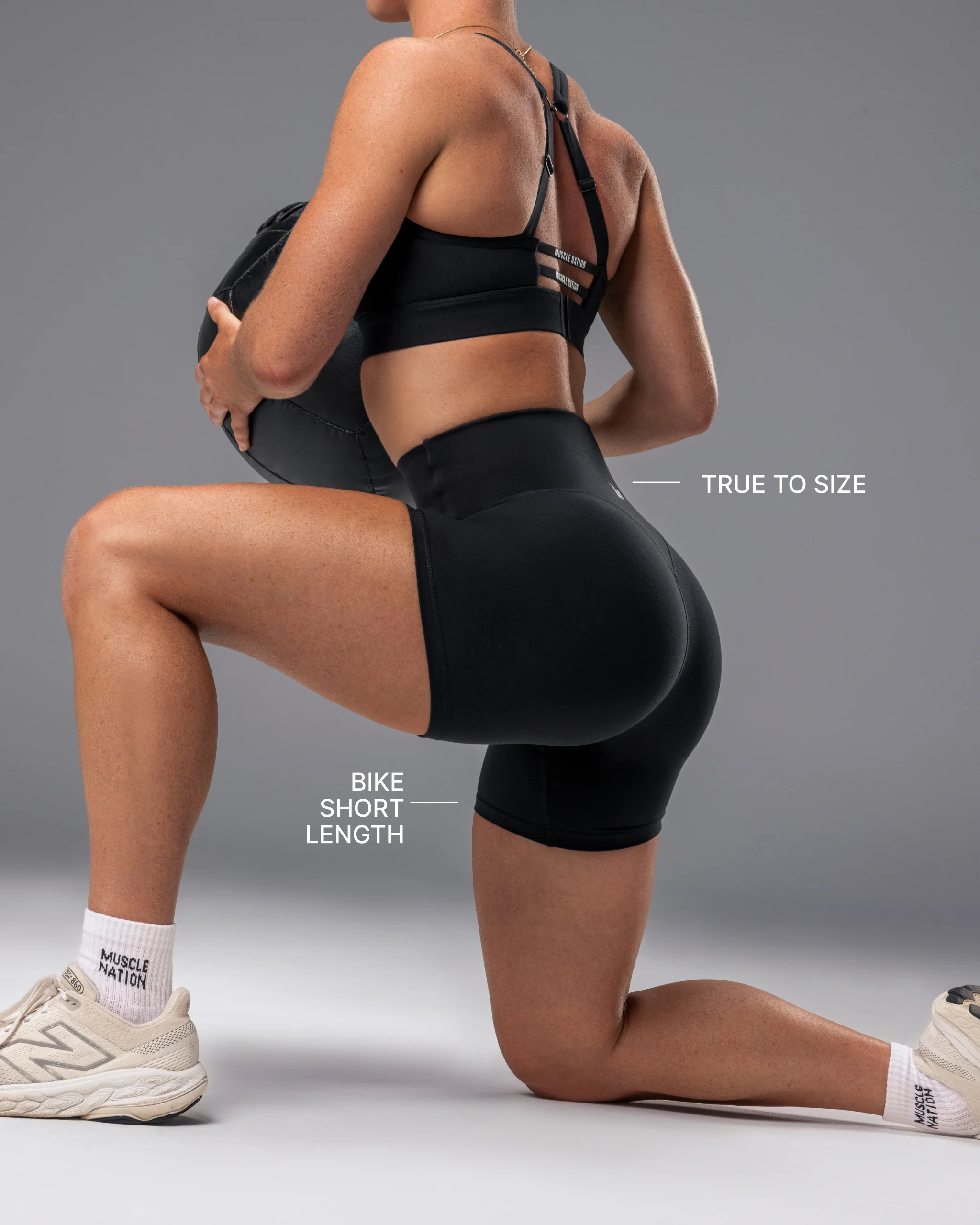 Unrivalled Bare Bike Shorts - Black - Image 4