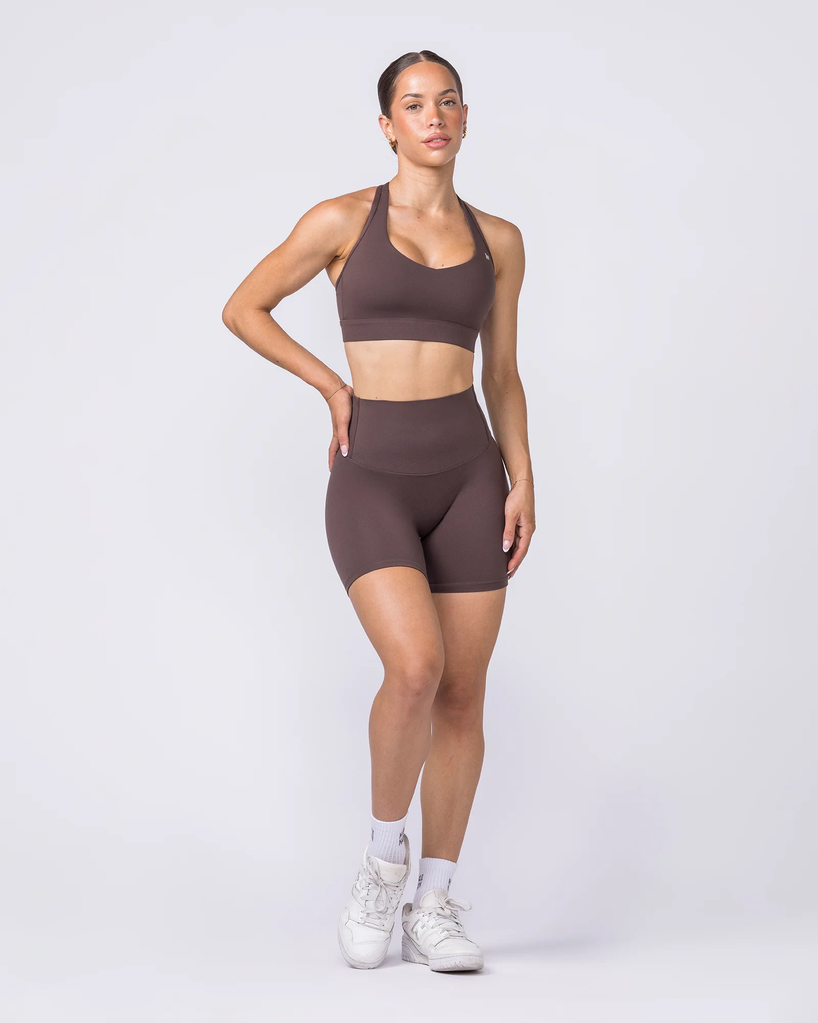 Unrivalled Bare Bike Shorts - Cola - Image 9