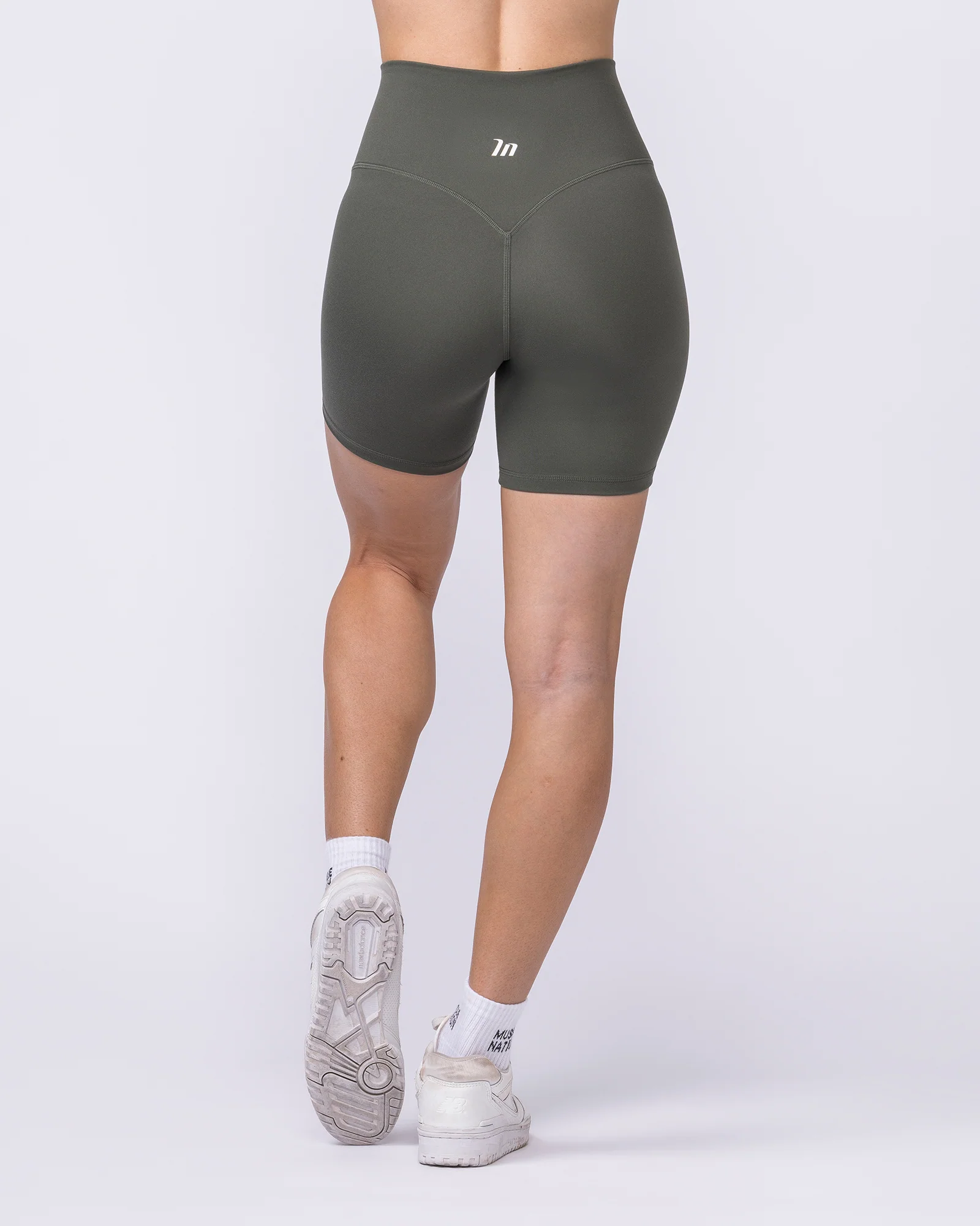 Unrivalled Bare Bike Shorts - Eucalyptus - Image 8