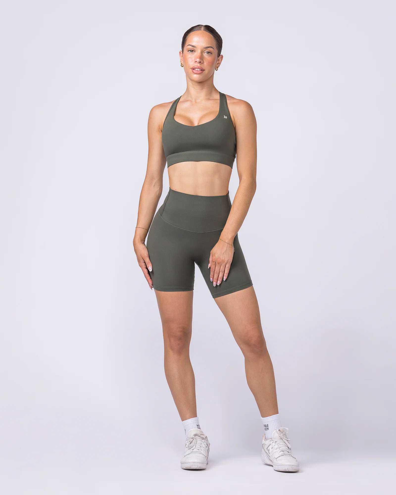 Unrivalled Bare Bike Shorts - Eucalyptus - Image 9