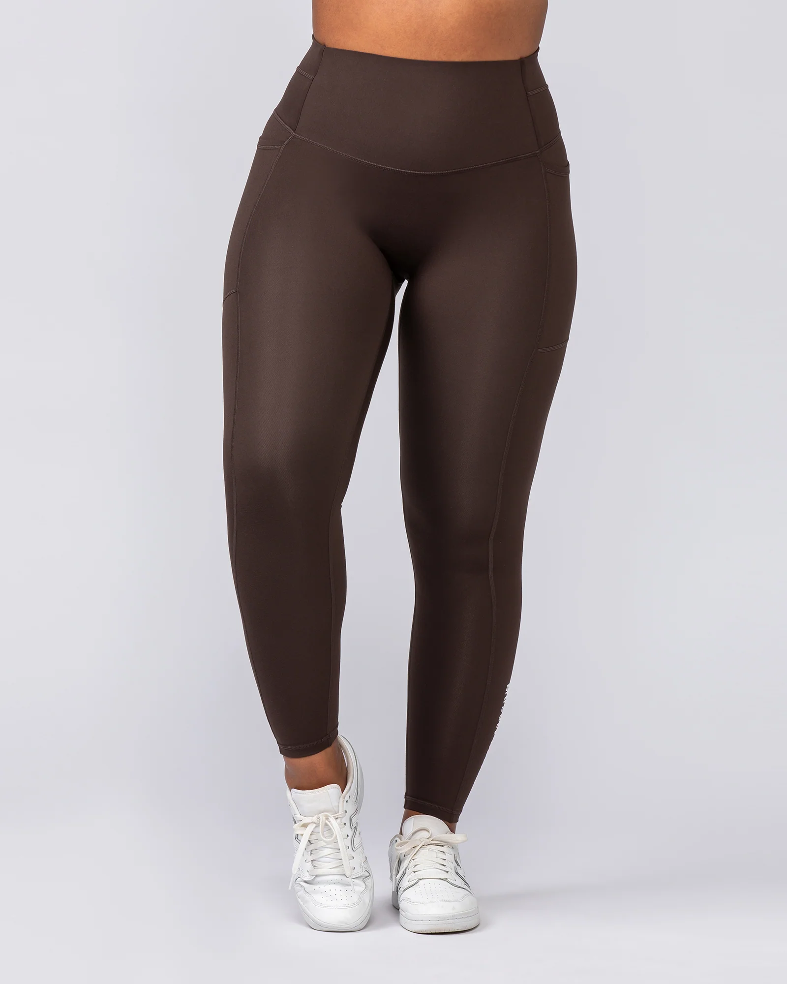 Unrivalled Everyday Pocket Ankle Leggings - Cocoa - Image 3