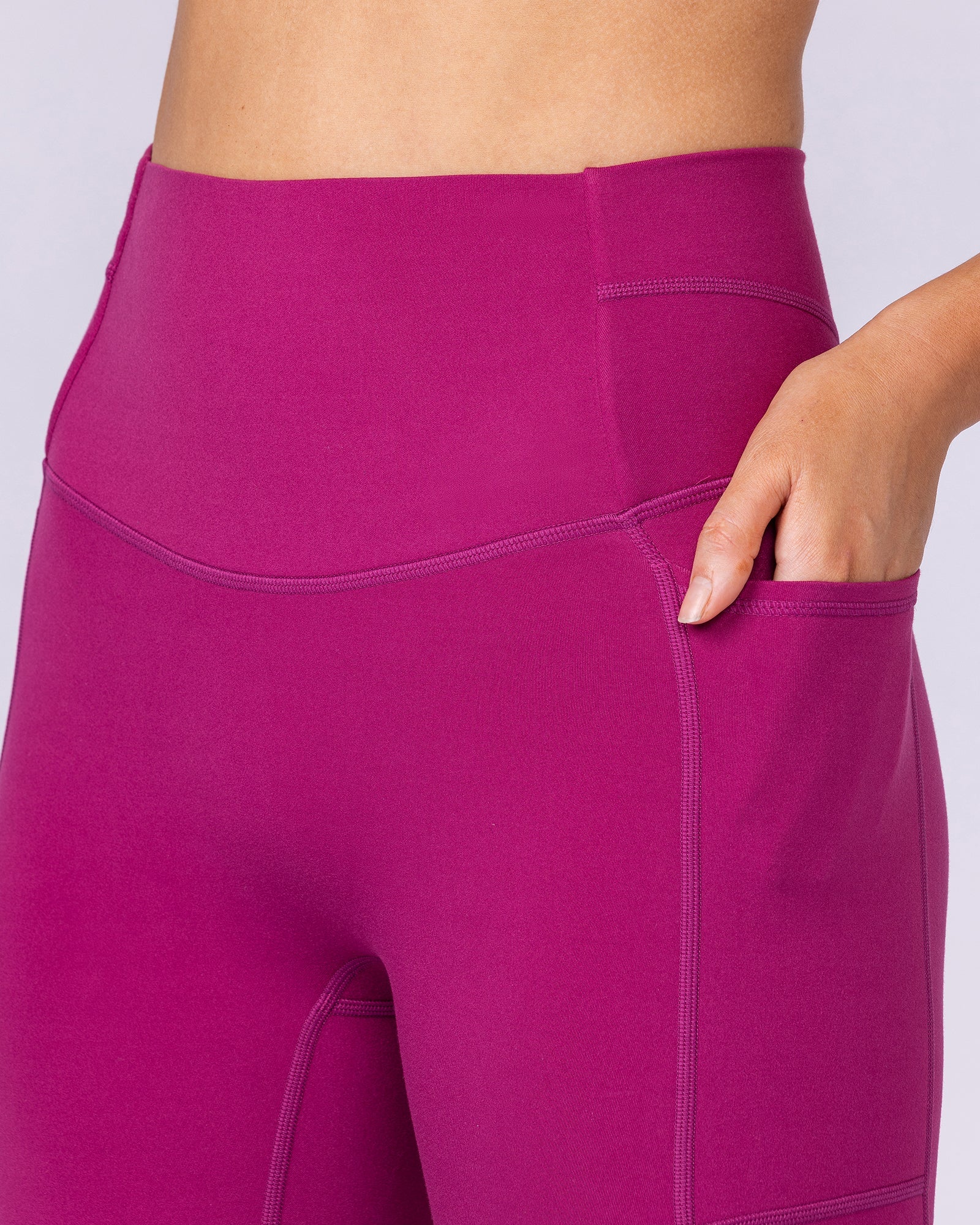 Unrivalled Everyday Pocket Ankle Leggings - Raspberry Quartz - Image 4