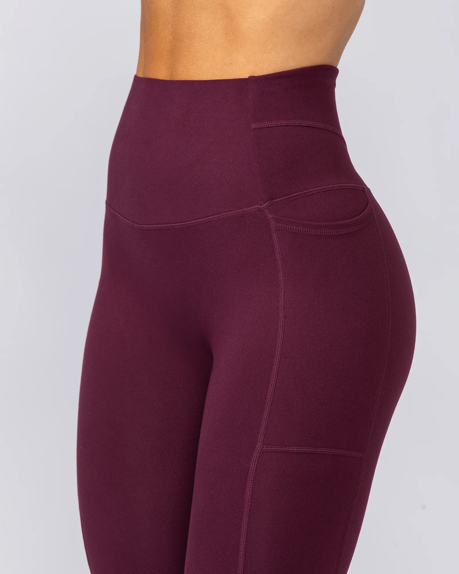 Unrivalled Everyday Pocket Ankle Leggings - Sangria - Image 11