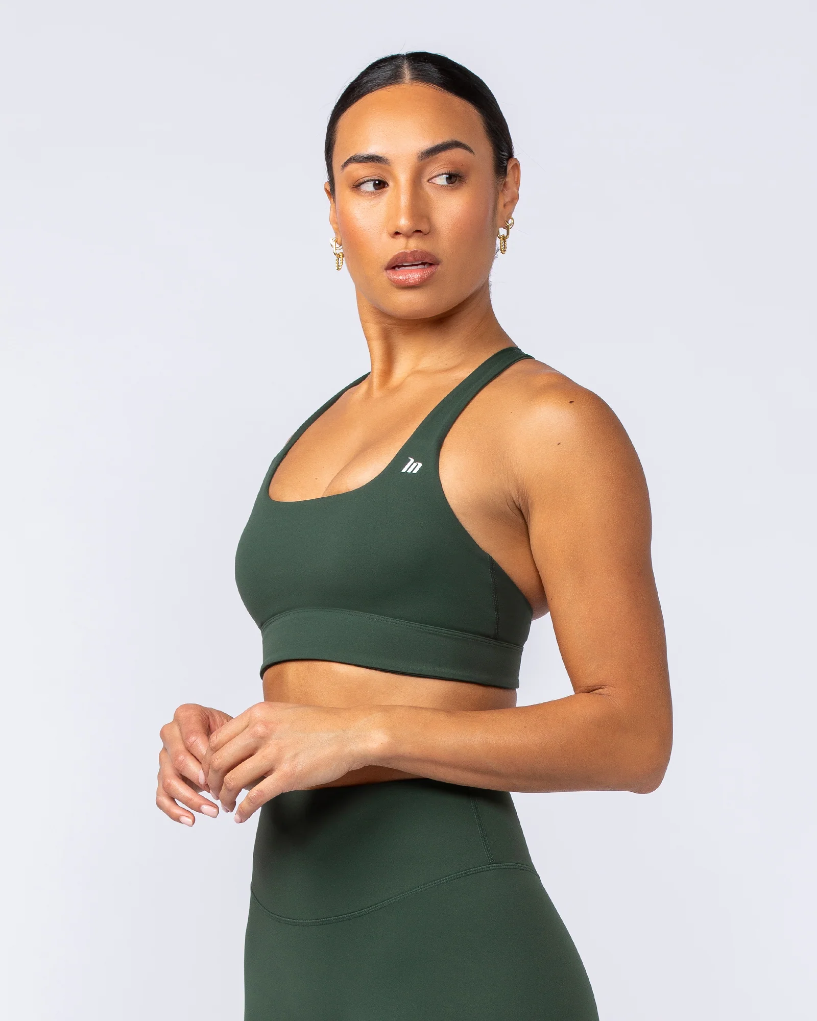 Unstoppable Bra - Dark Olive - Image 4