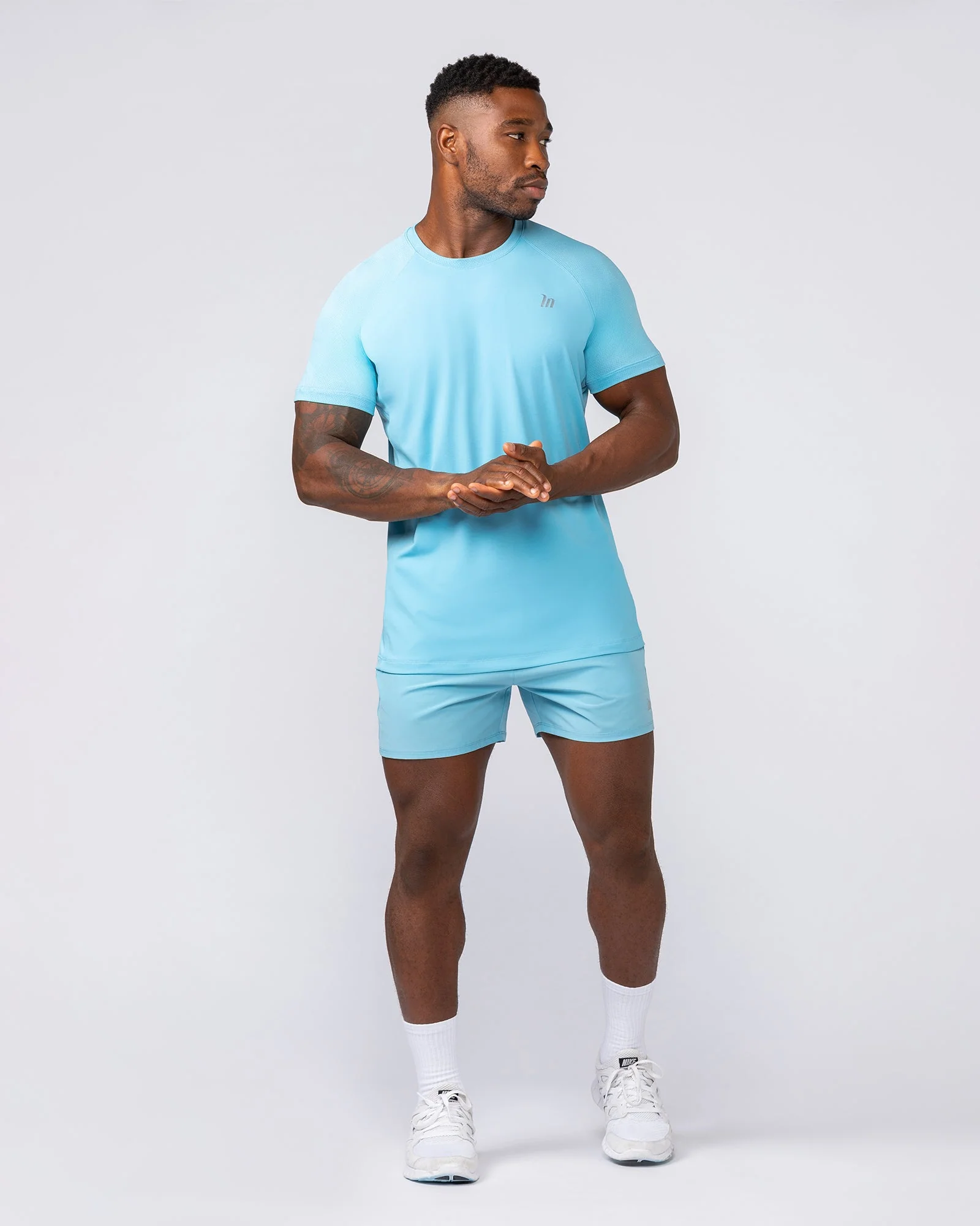 Ventilation Tee - Light Blue - Image 5