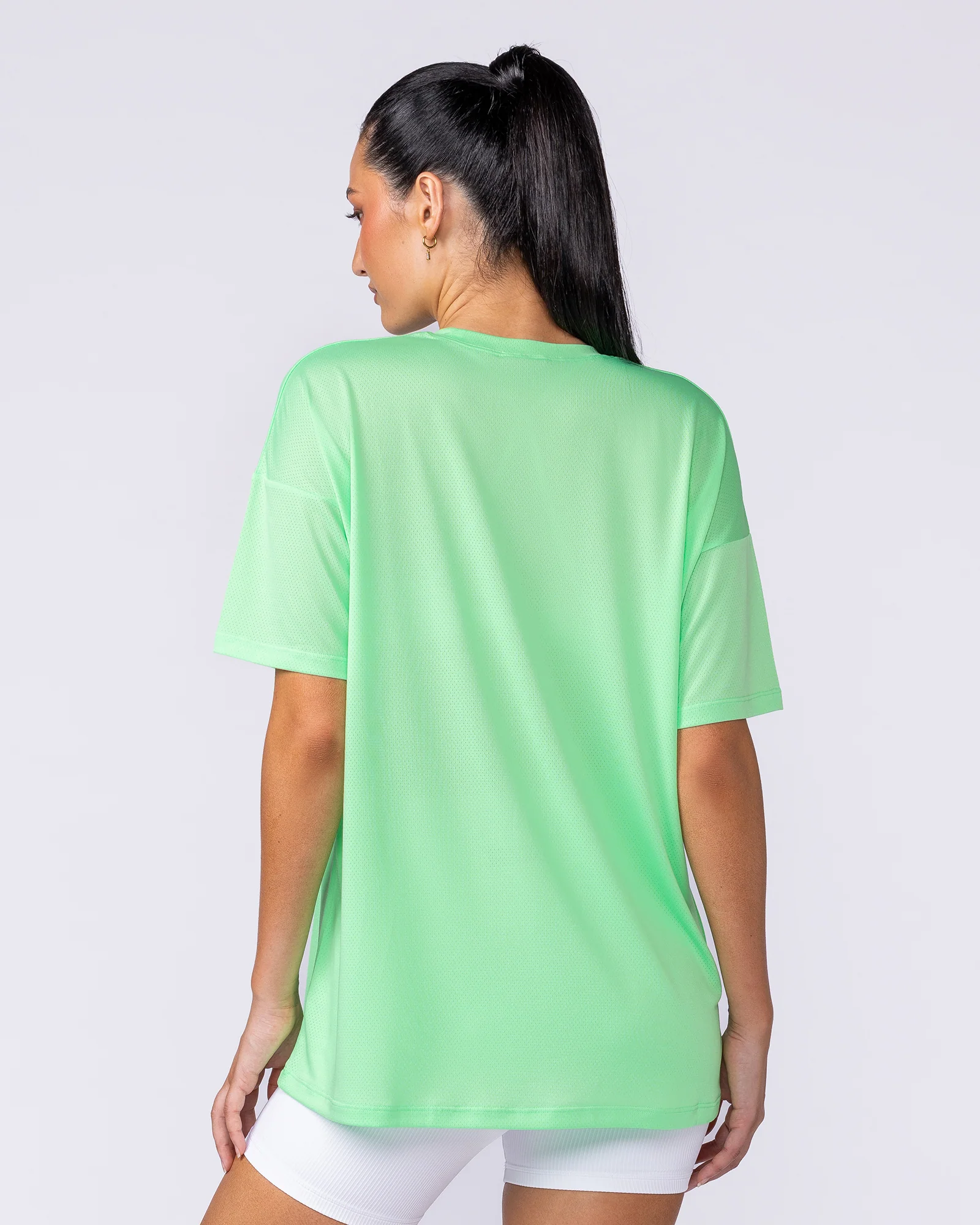 Womens Relaxed Training Tee - Key Lime - Image 6
