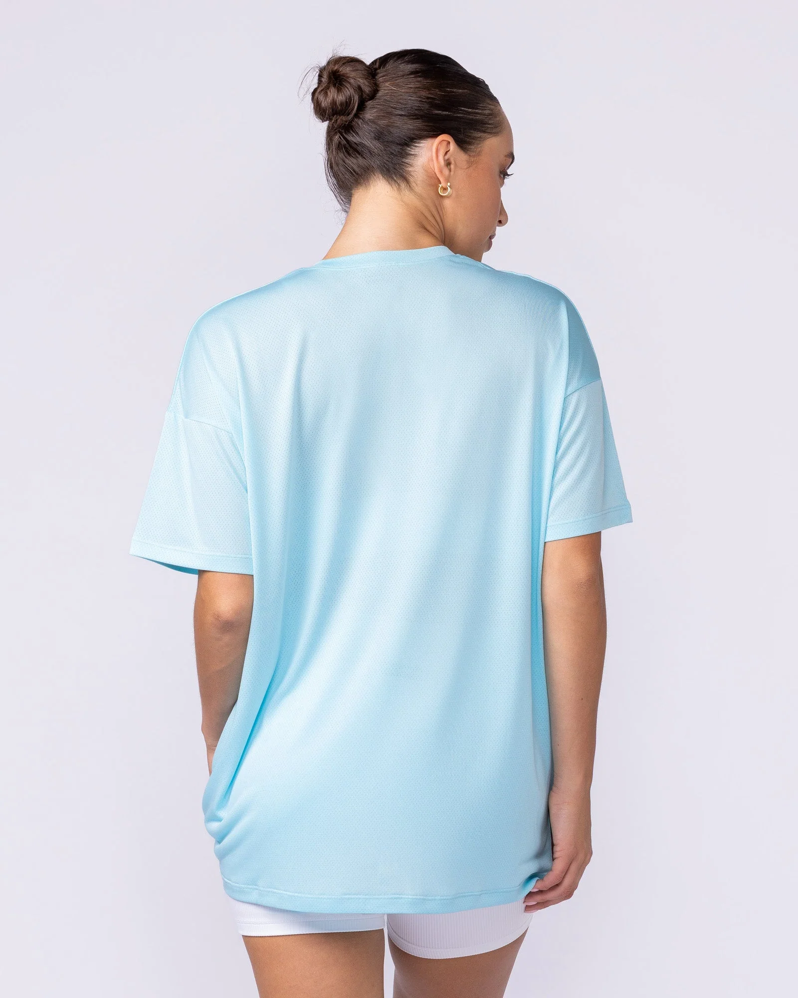Womens Relaxed Training Tee - Lagoon - Image 4