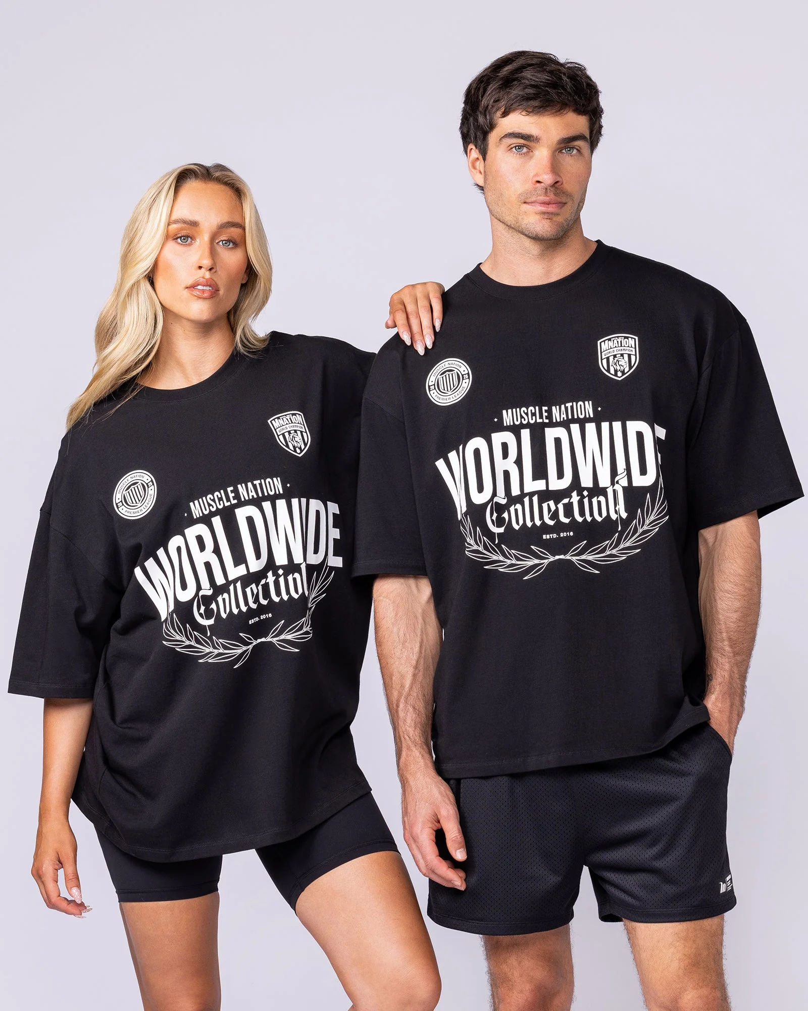 Worldwide Collection Oversized Tee - Black - Image 7