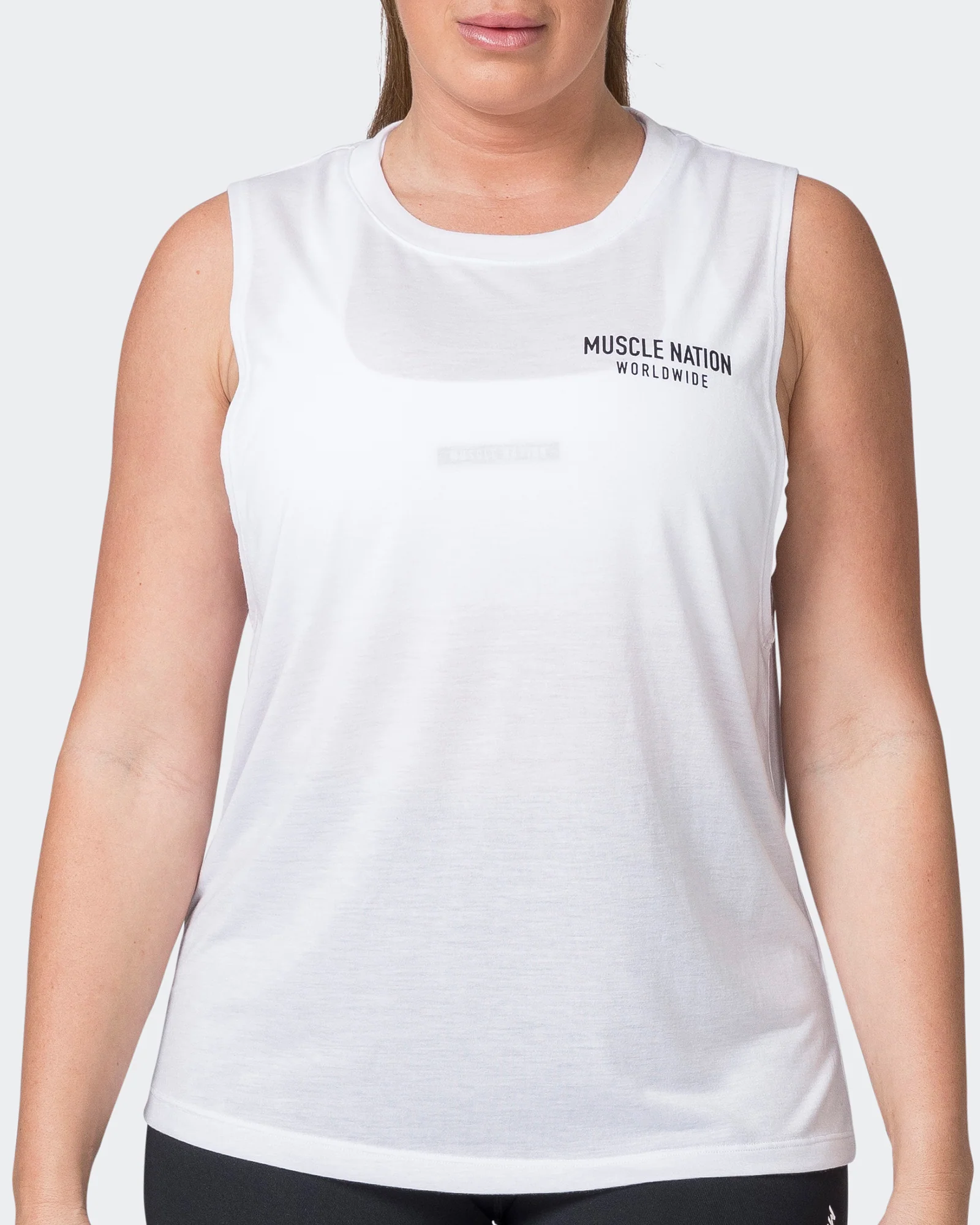 Worldwide Drop Arm Tank - White - Image 2