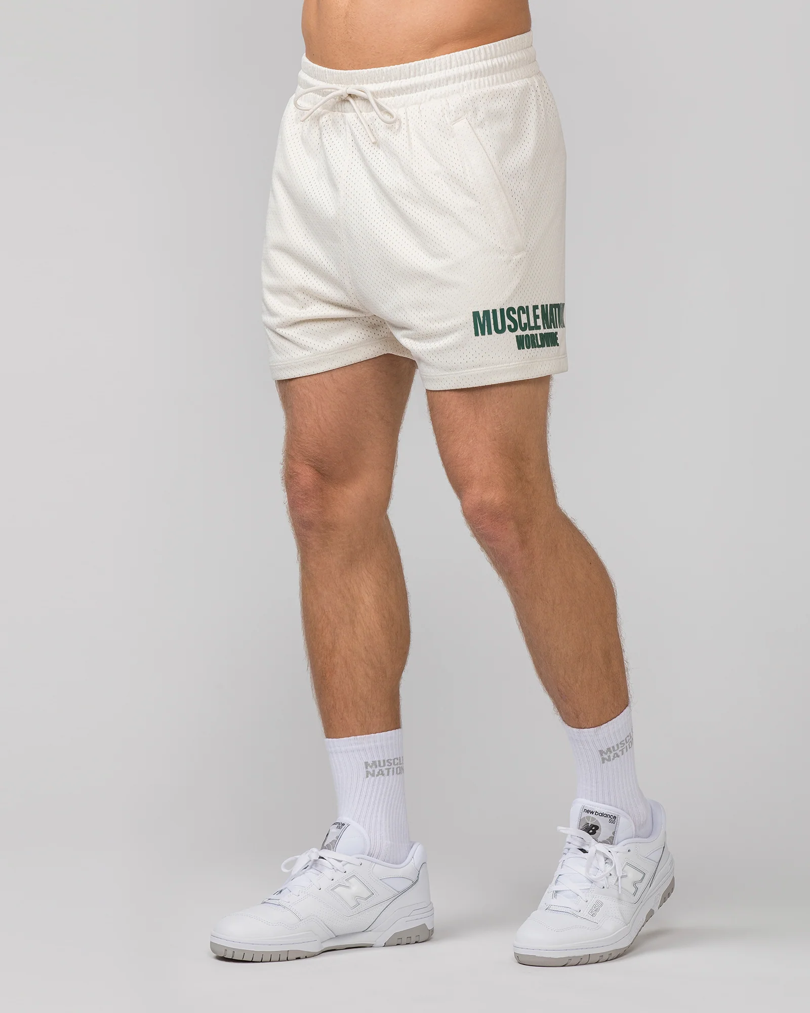 Worldwide Lay Up 3.5" Shorts - Travertine - Image 4