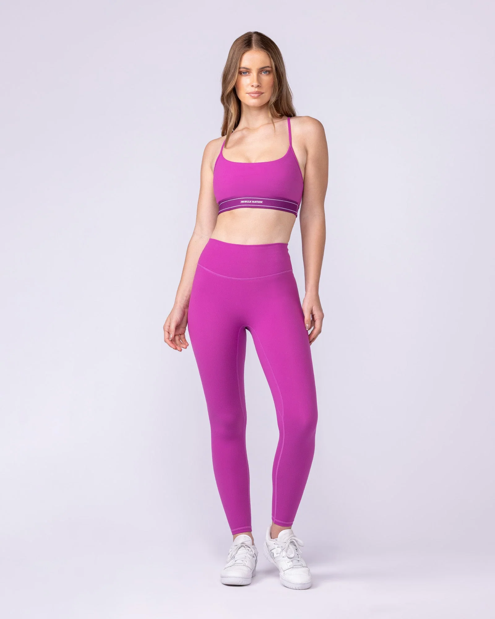Zero Rise Everyday Ankle Length Leggings - Radiant Orchid - Image 6